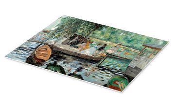 Posterlounge Forex-Bild Pierre-Auguste Renoir, La Grenouillere, Malerei