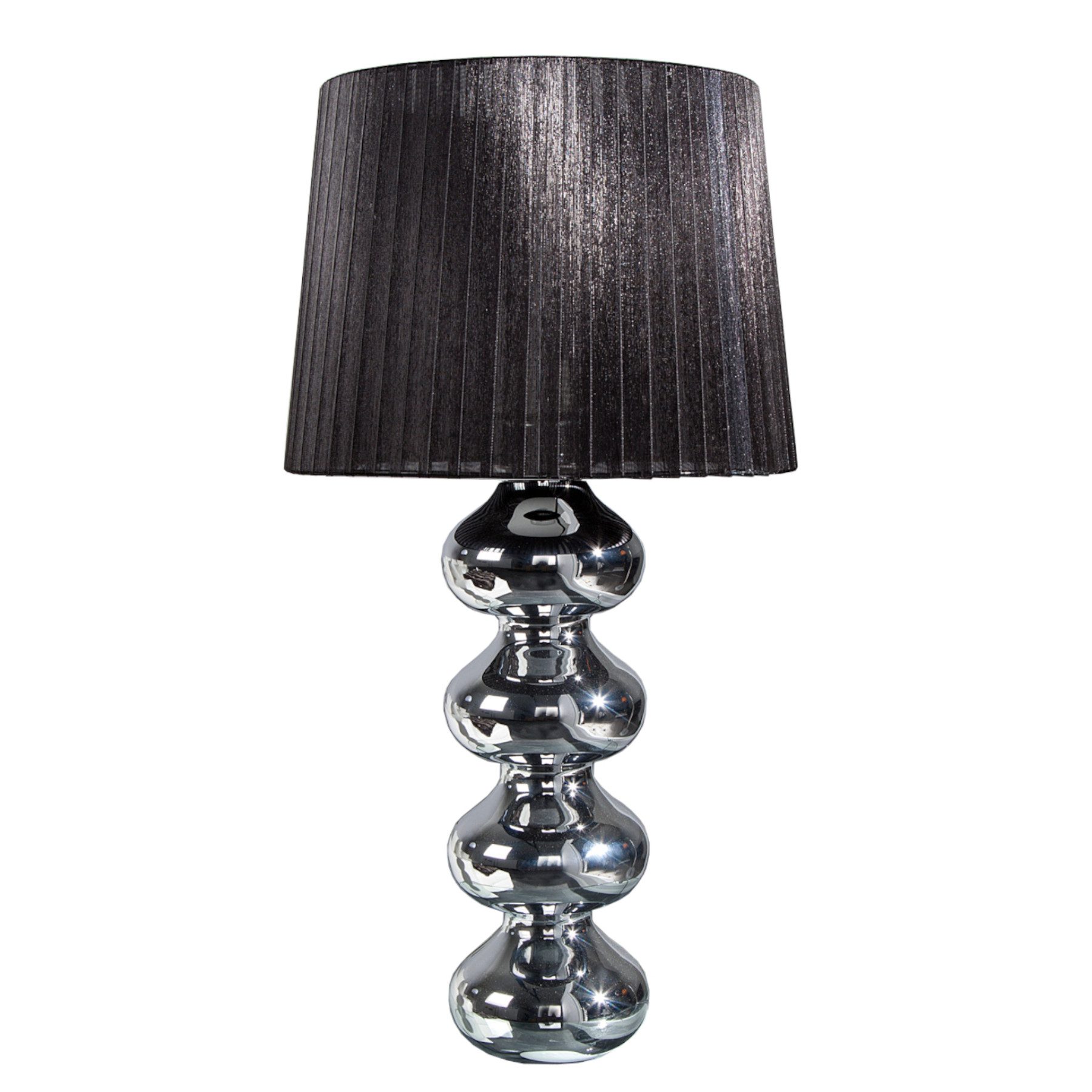 riess-ambiente Tischleuchte MIA 60cm silber / günstig online kaufen
