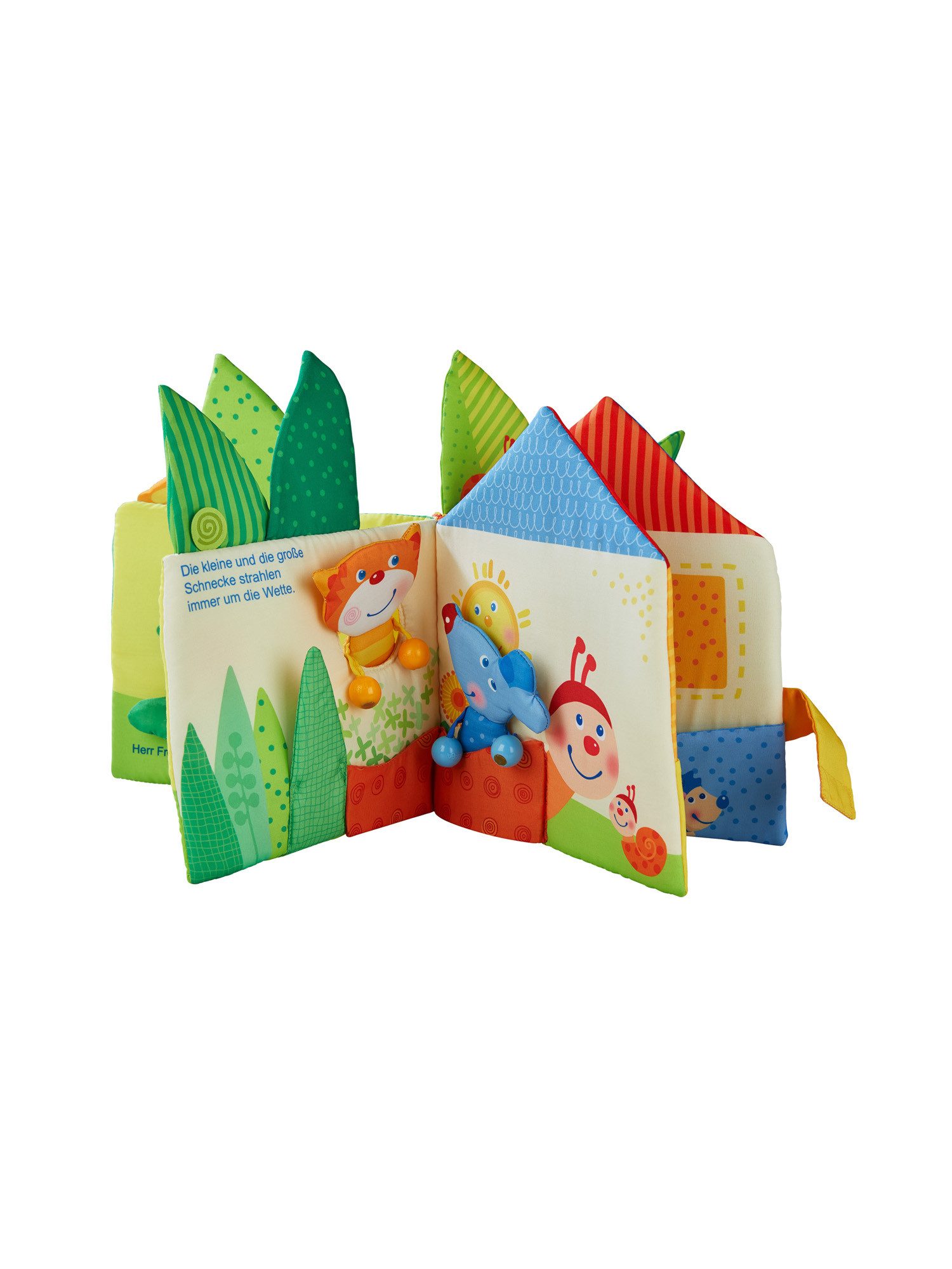 Haba Stoffbuch Blätterhäuschen, unisex neutral