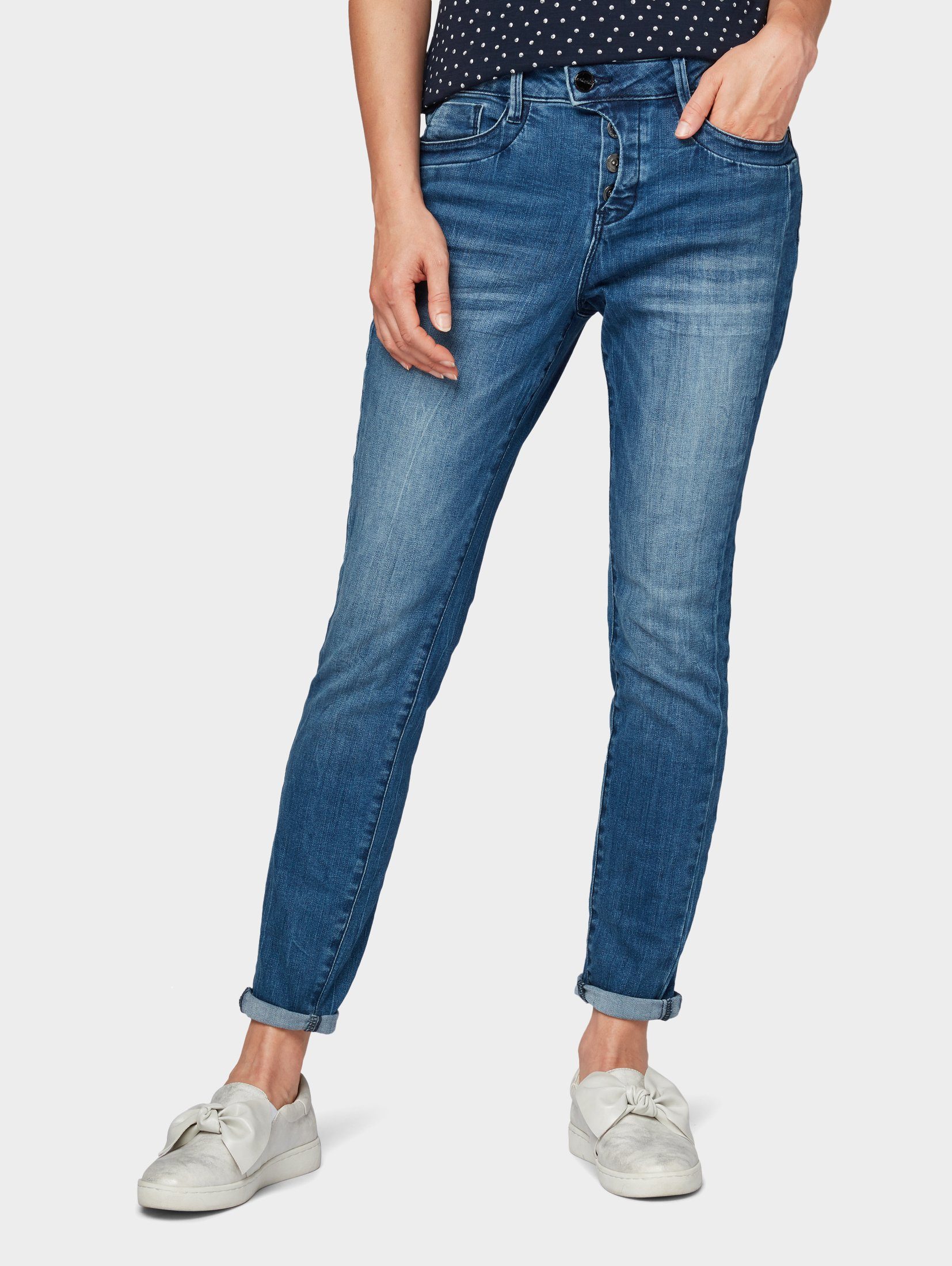 Tom Tailor RelaxfitJeans »Relaxed Tapered Jeans«, Aus Denim mit