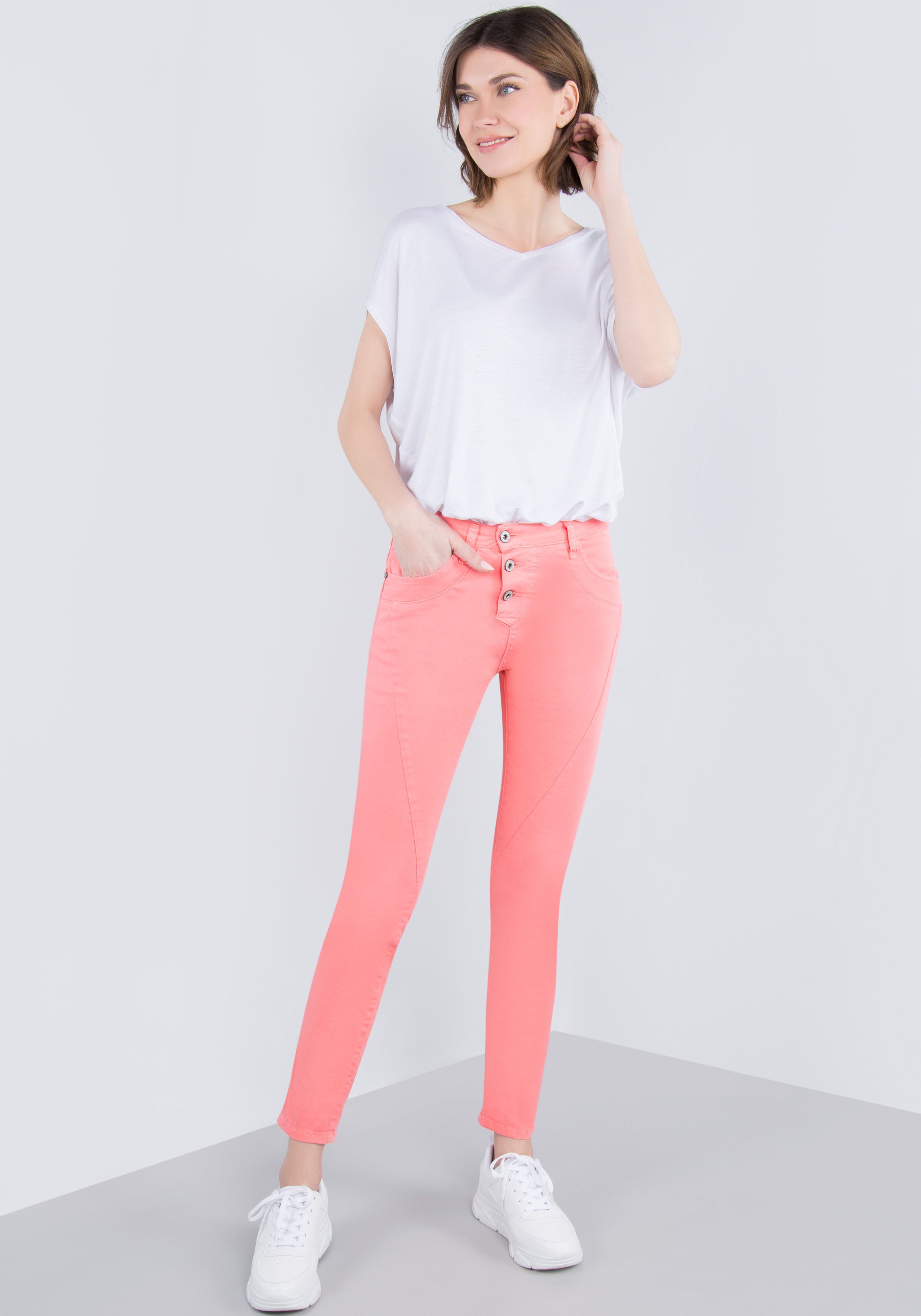 Please Джинси 5-Pocket-Jeans P78A Crinkle Optik