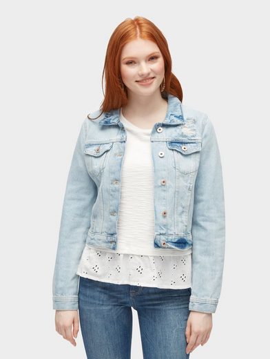 TOM TAILOR Denim Jeansjacke »im Used-Look« kaufen | OTTO