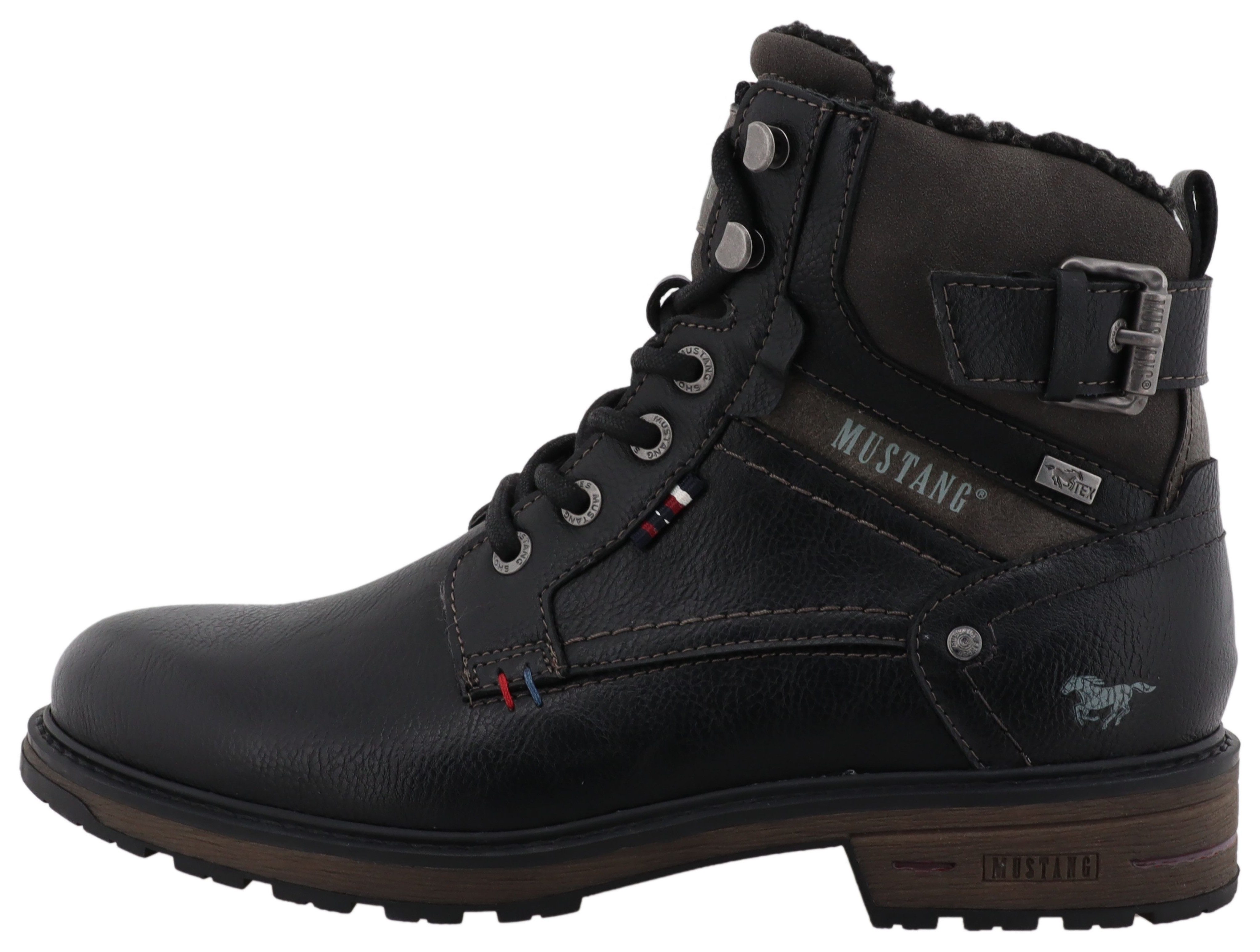 Mustang Shoes Marian Winterstiefelette Stiefelette, Boots mit praktischem Innenreißverschluss