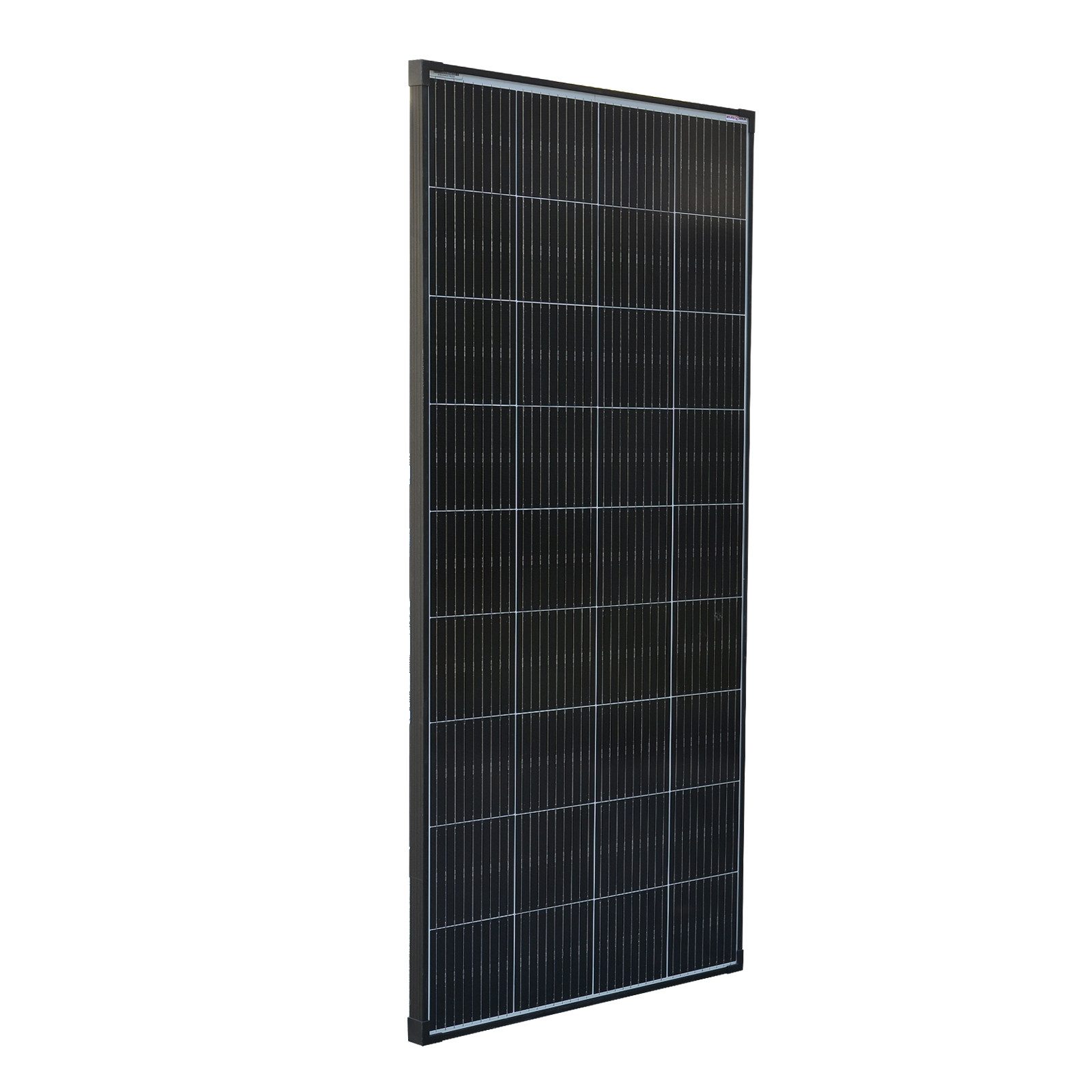 enjoy solar Solarmodul Schwarze Rahmen Monokristallin PERC-Zellen 150W- 200W 12V, Monokristalline PERC, (Leistungsgarantie bis 10 Jahren mit 90% und bis 25 Jahren mit 80), PERC Zellen, 9-Busbars Monokristalline