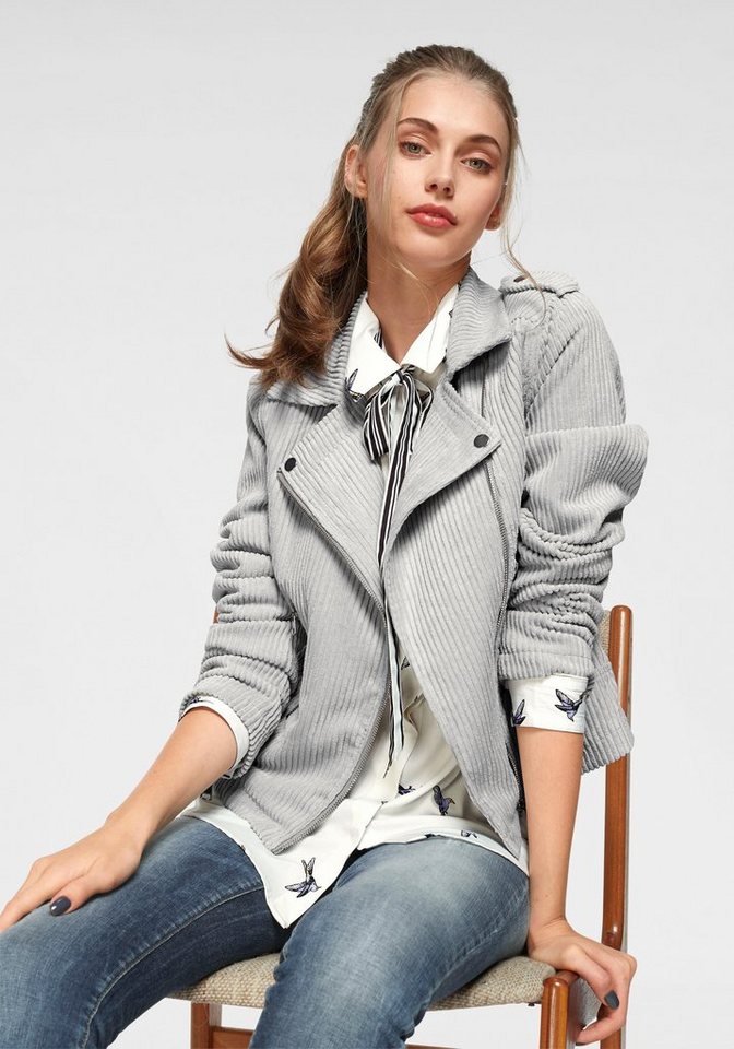 AJC Cordjacke im Biker-Style AJC Cordjacke im Biker-Style