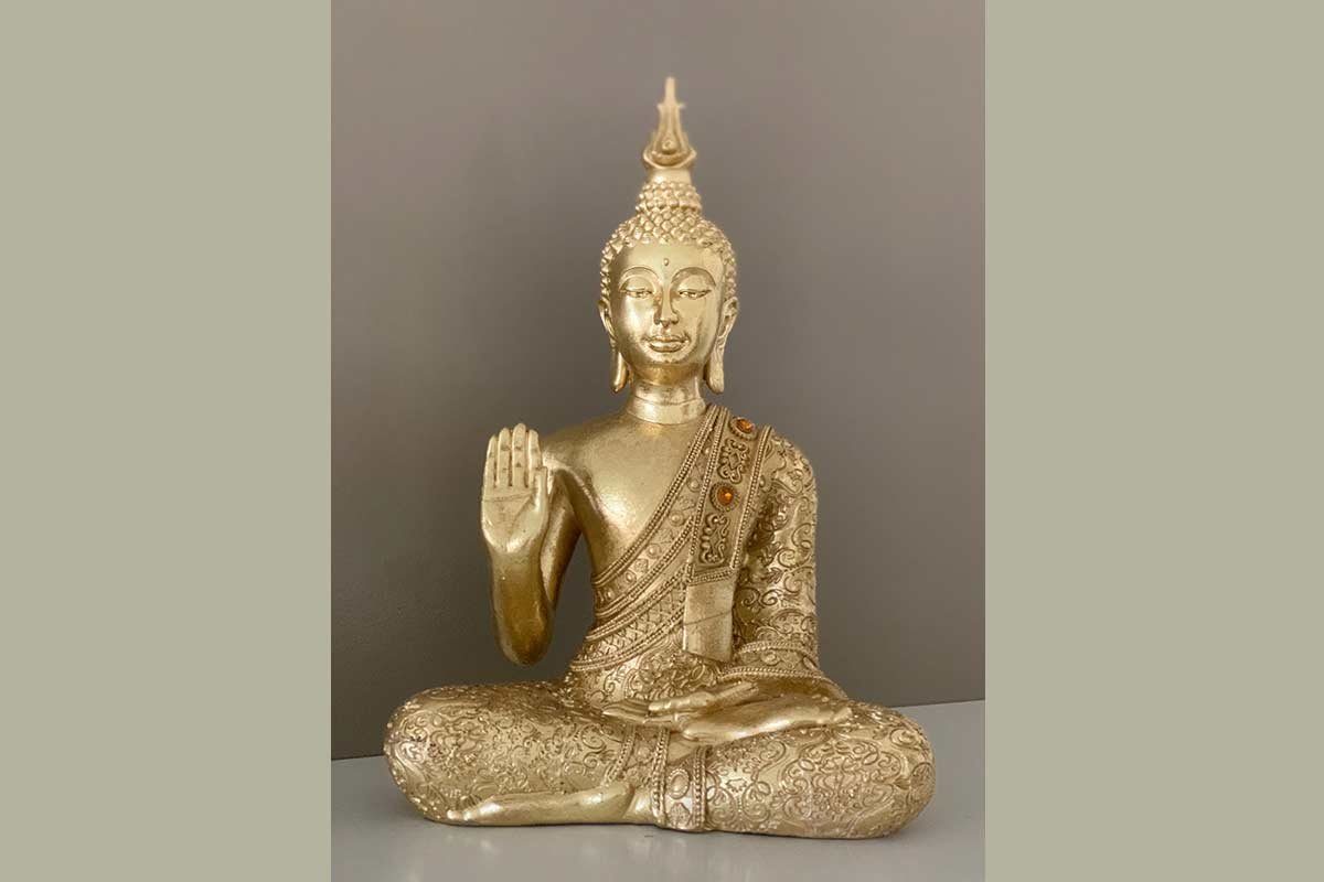 Wurm G. Buddhafigur