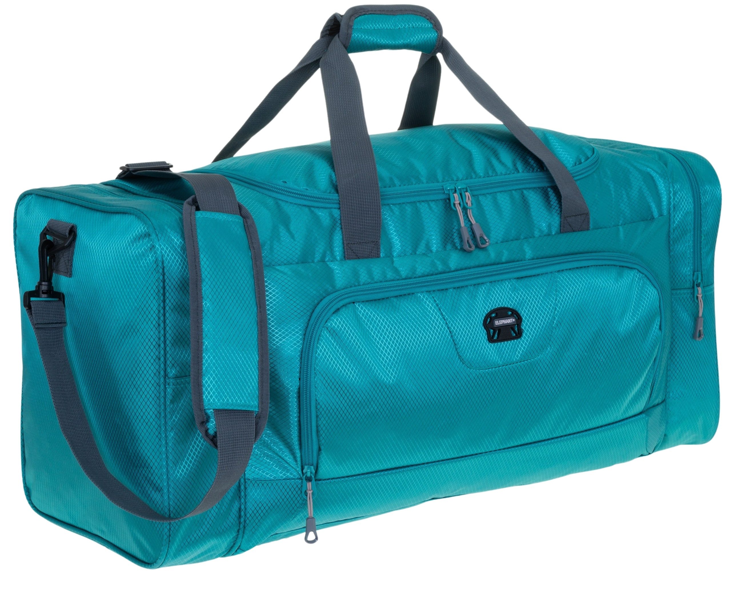 ELEPHANT Sporttasche groß Saunatasche Reisetasche Trainer XL 69 cm, 55 Liter Gym Tasche Fußballtasche XXL + Trinkflasche