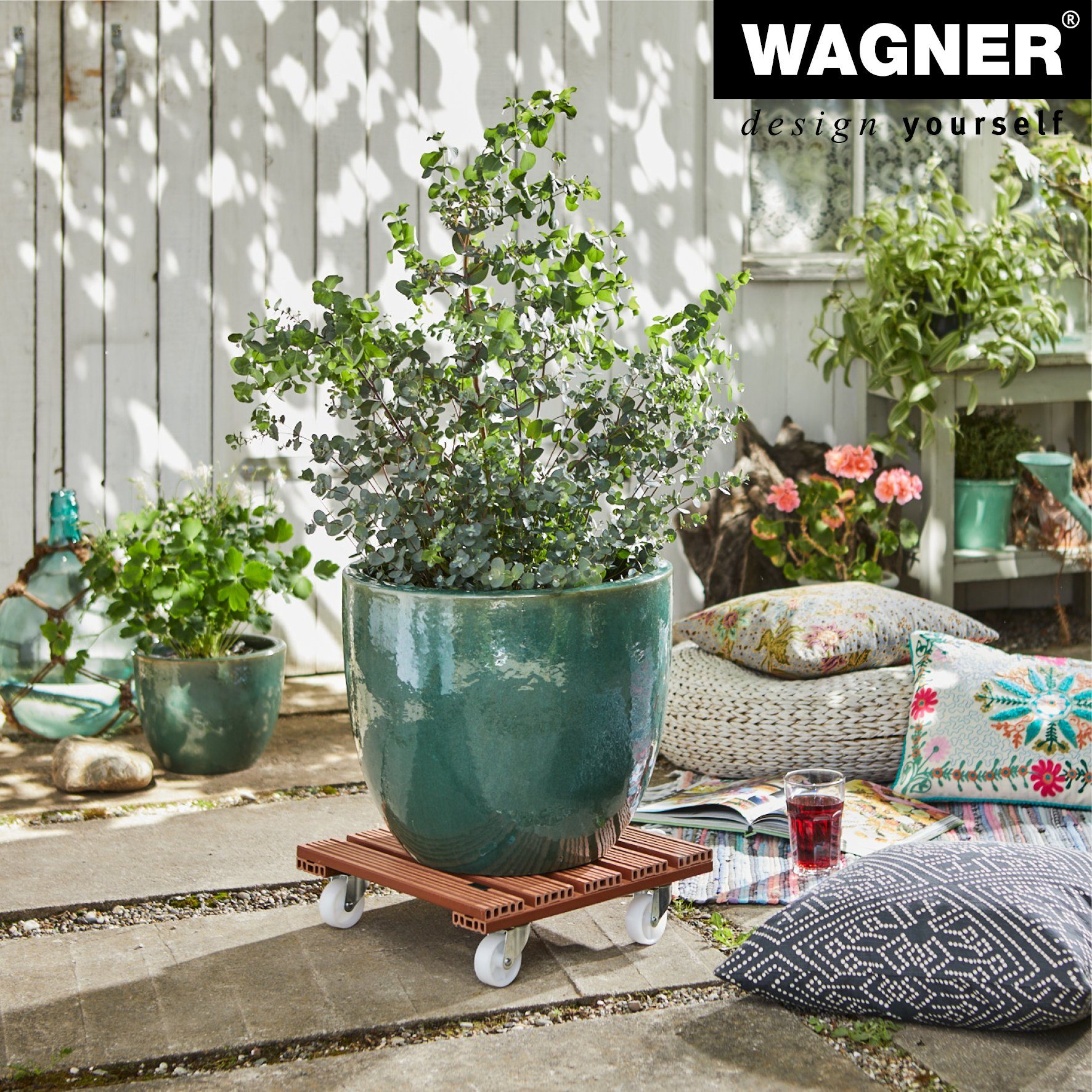 WAGNER design yourself Pflanzenroller WPC in günstig online kaufen