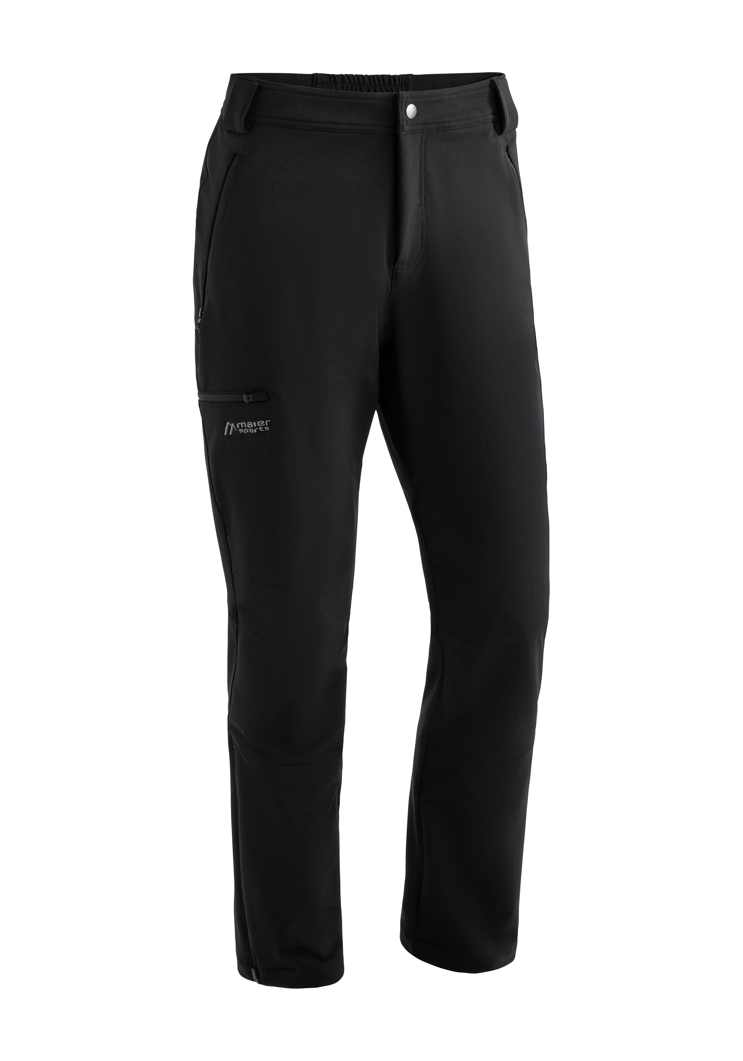 Maier Sports Funktionshose Norit winter M Elastische Tourenhose für anspruchsvolle Outdoor-Aktivitäten schwarz