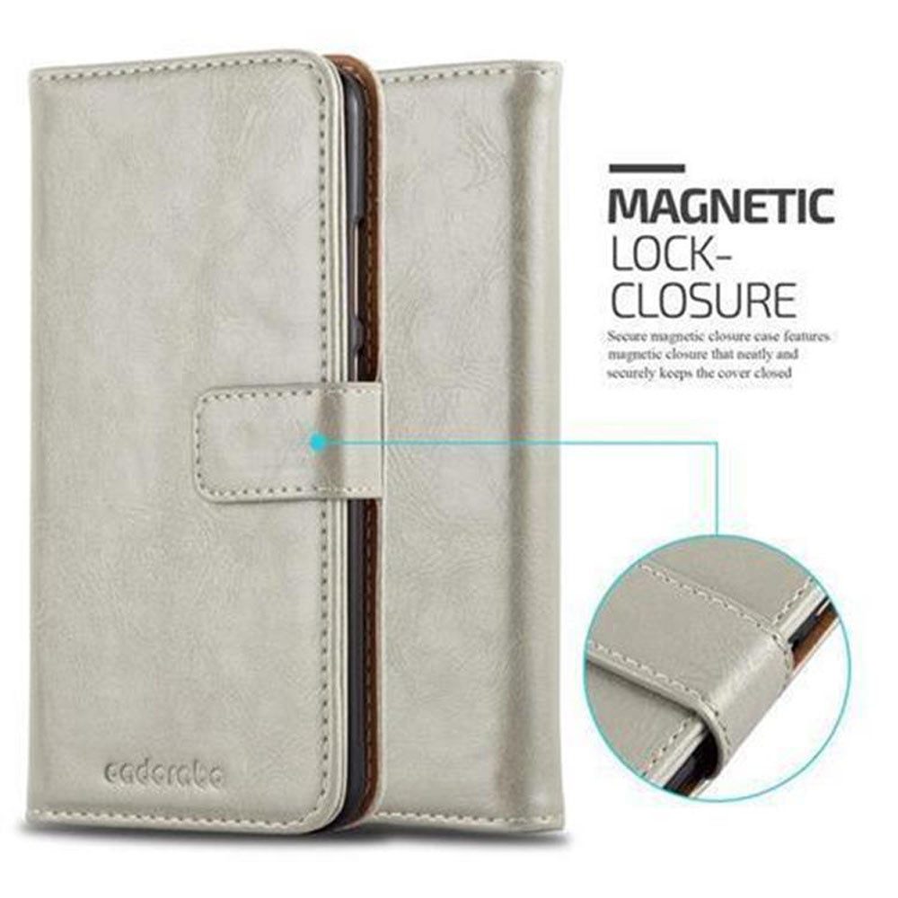 Cadorabo Handyhülle für Huawei P10 PLUS Hülle Huawei P10 PLUS, Klappbare Handy Schutzhülle - Hülle - mit Standfunktion und Kartenfach