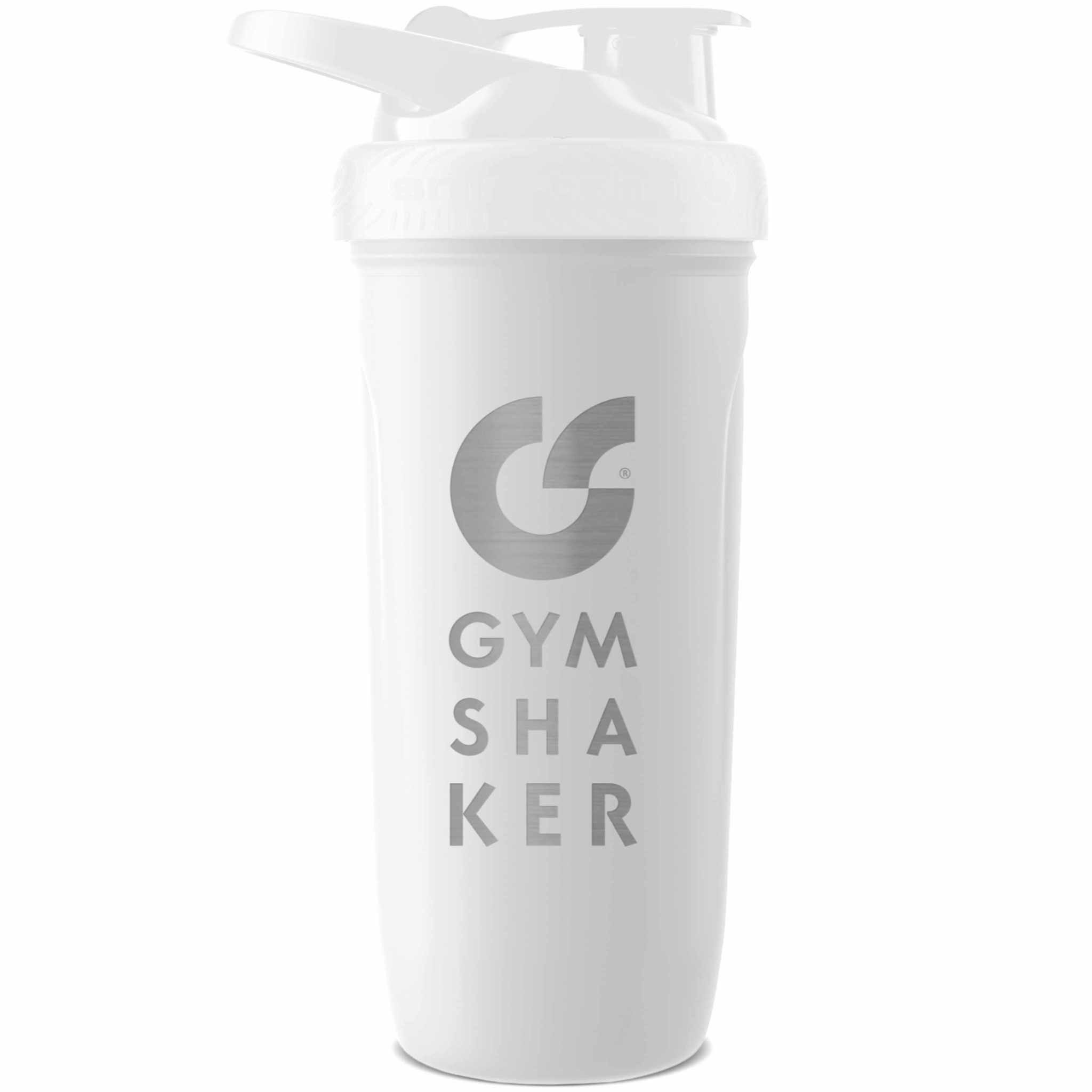 GYMSHAKER Protein Shaker Edelstahl Trinkflasche für Fitness, Sport, Bodybuilding & Muskelaufbau
