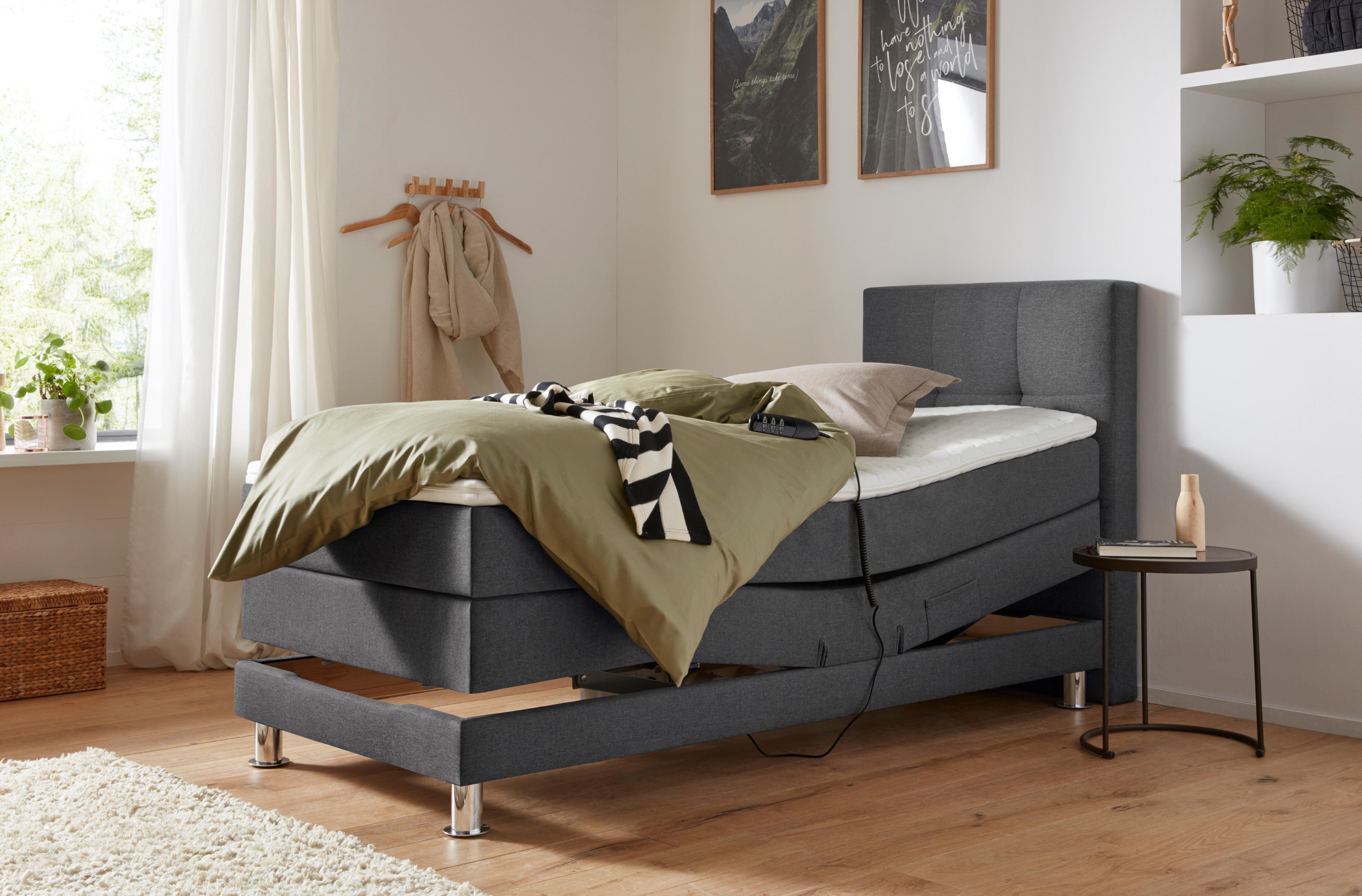 Breckle Boxspringbett Mit Motor Inklusive Fernbedienung Online Kaufen Otto