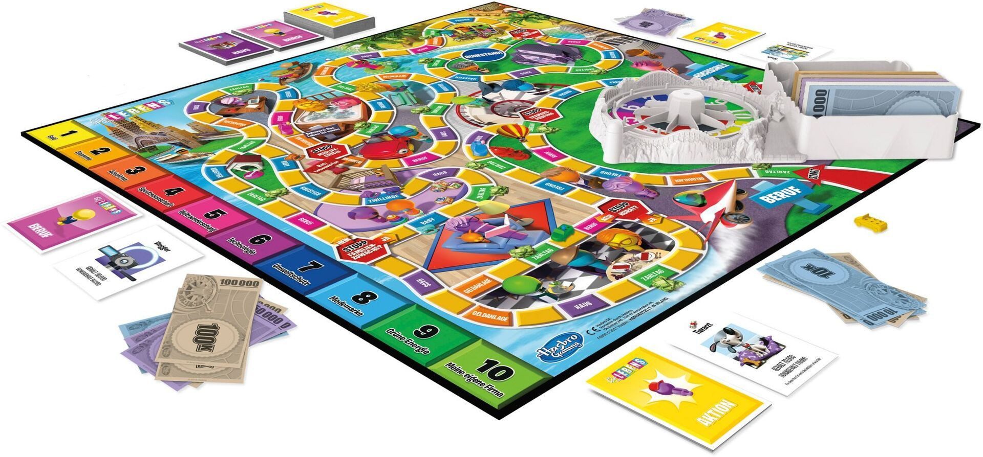 Hasbro Spiel Spiel des Lebens