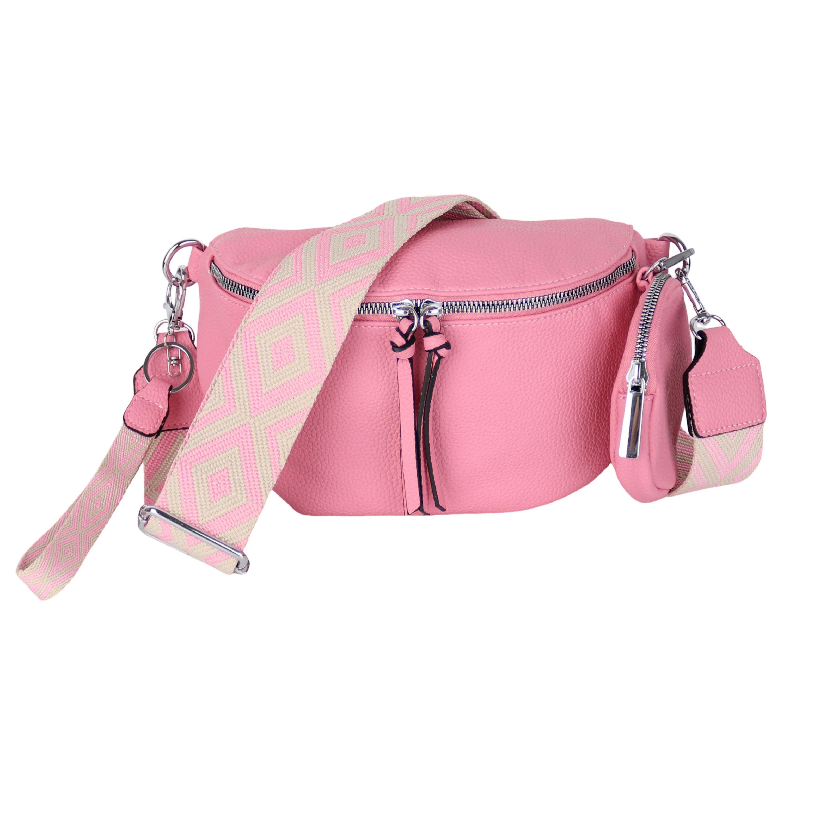 Bauchtasche Damen Taschen, Umhängetasche, Brusttasche, 26x16x8cm Veganes Leder