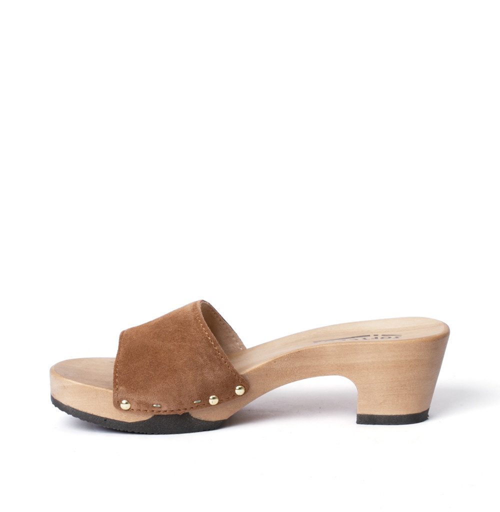 Softclox KELLY Kaschmir whiskey (hazelnut) Pantolette günstig online kaufen