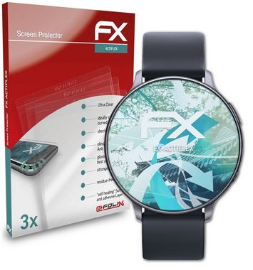 atFoliX Schutzfolie Displayschutzfolie für Smartwatch Display 36mm, (3 Folien), Ultraklar und flexibel
