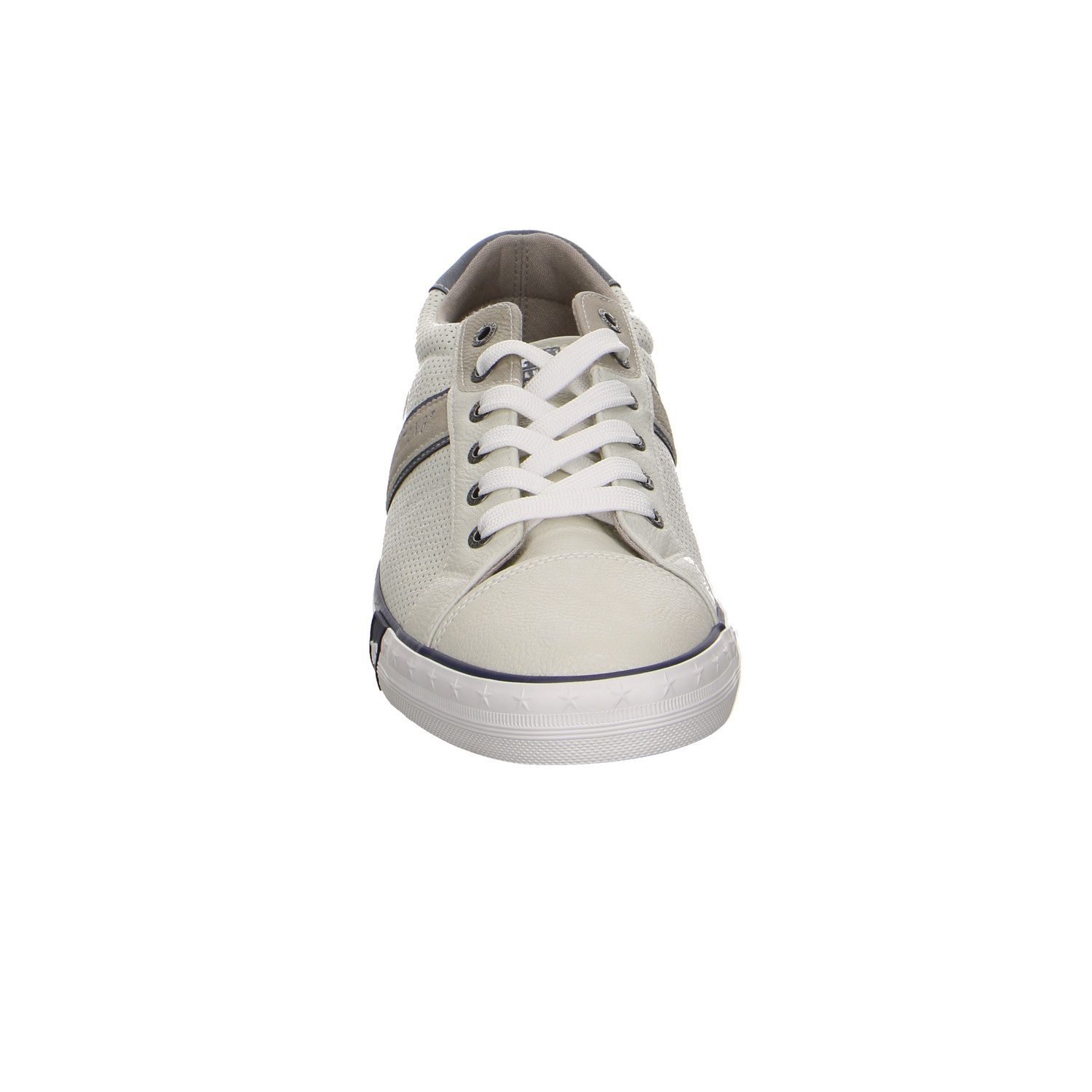 Mustang Shoes Mustang Leder Schnürschuhe weiss Schnürschuh