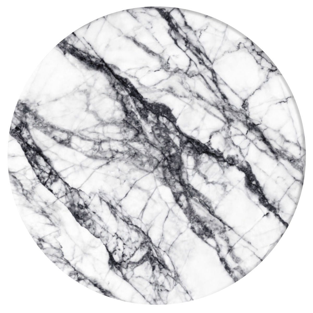 Popsockets Popsockets PopGrip Basic - White Stone Marble