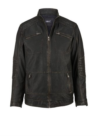 MEN PLUS BY HAPPY SIZE Кожаный пиджак
