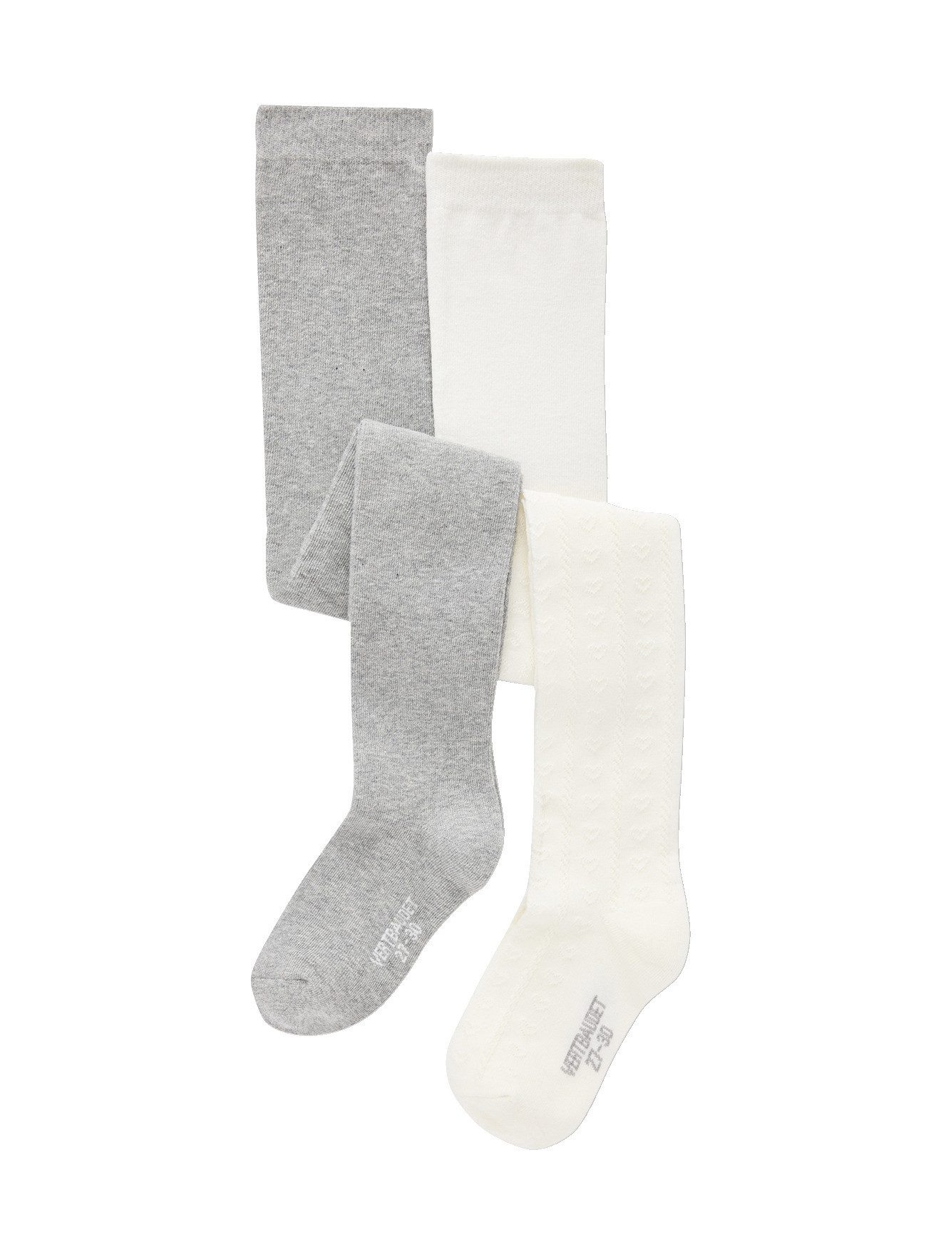 Strumpfhose Strumpfhosen mit Herzmuster & Unifarben, Mädchen
