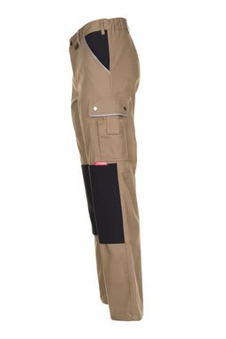 Planam Arbeitshose Bundhose Canvas 320 khaki/schwarz Größe 90 (1-tlg)