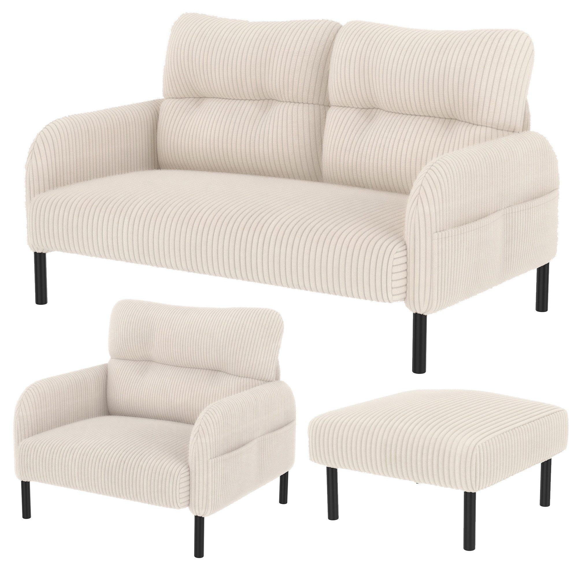 LVHOM Sofa Polstergarnitur, Sicher, komfortabel & günstig online kaufen
