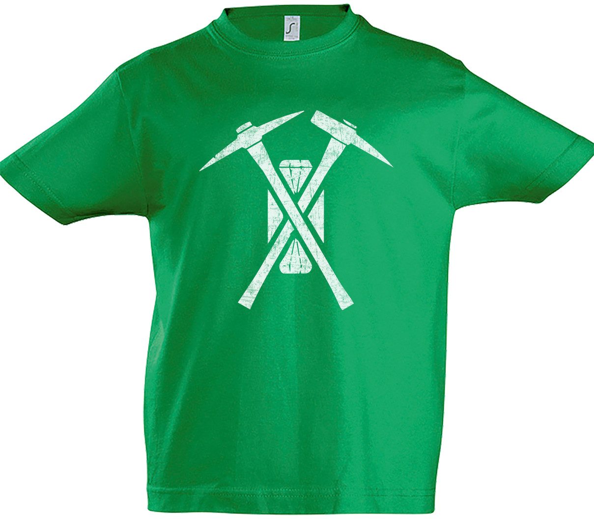 Print-Shirt Pickaxe Territory Kinder T-Shirt Into The Logo Badlands Symbol Zeichen