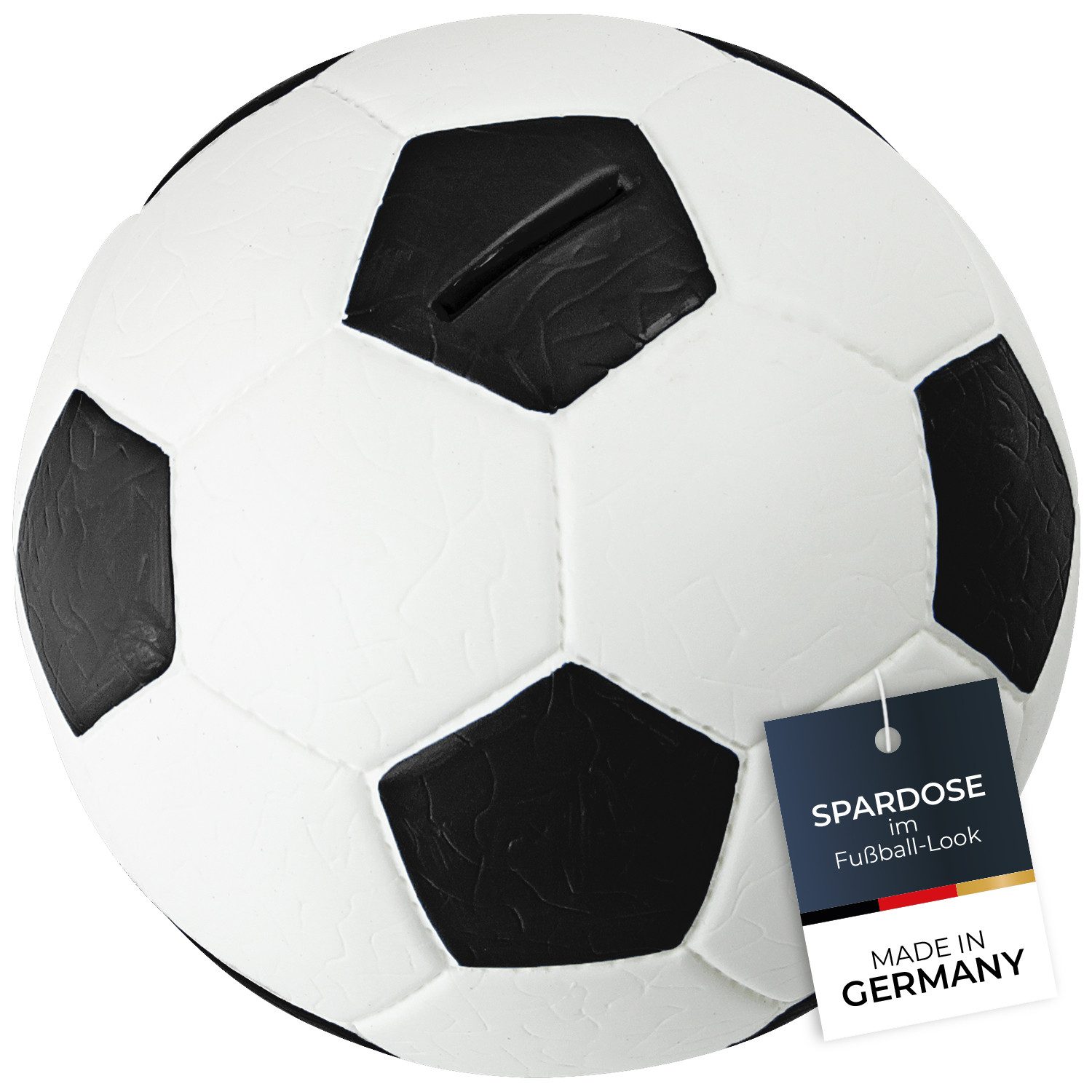 HMF Spardose 4790-01 Spardose Fußball, 15 cm Durchmesser, schwarz-weiß günstig online kaufen