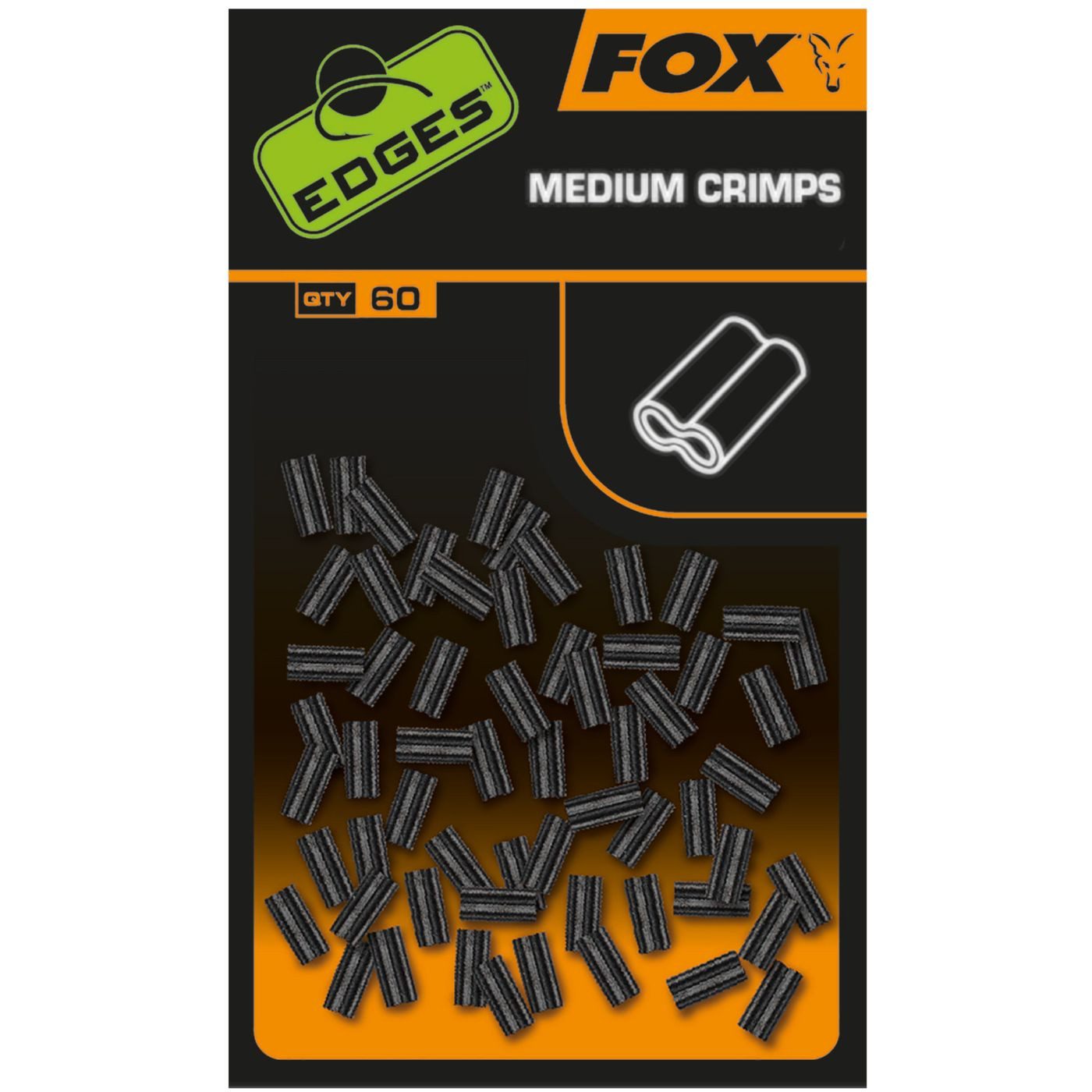 Schnurverbinder Fox Edges Crimps - 60 Klemmhülsen