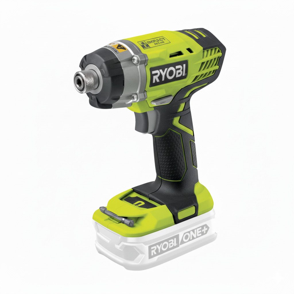 RYOBI Akku-Schlagschrauber Ryobi R18ID3-0 18 V ONE+ 3-Gang Akku-Schlagschrauber (ohne Akku), (1-tlg)