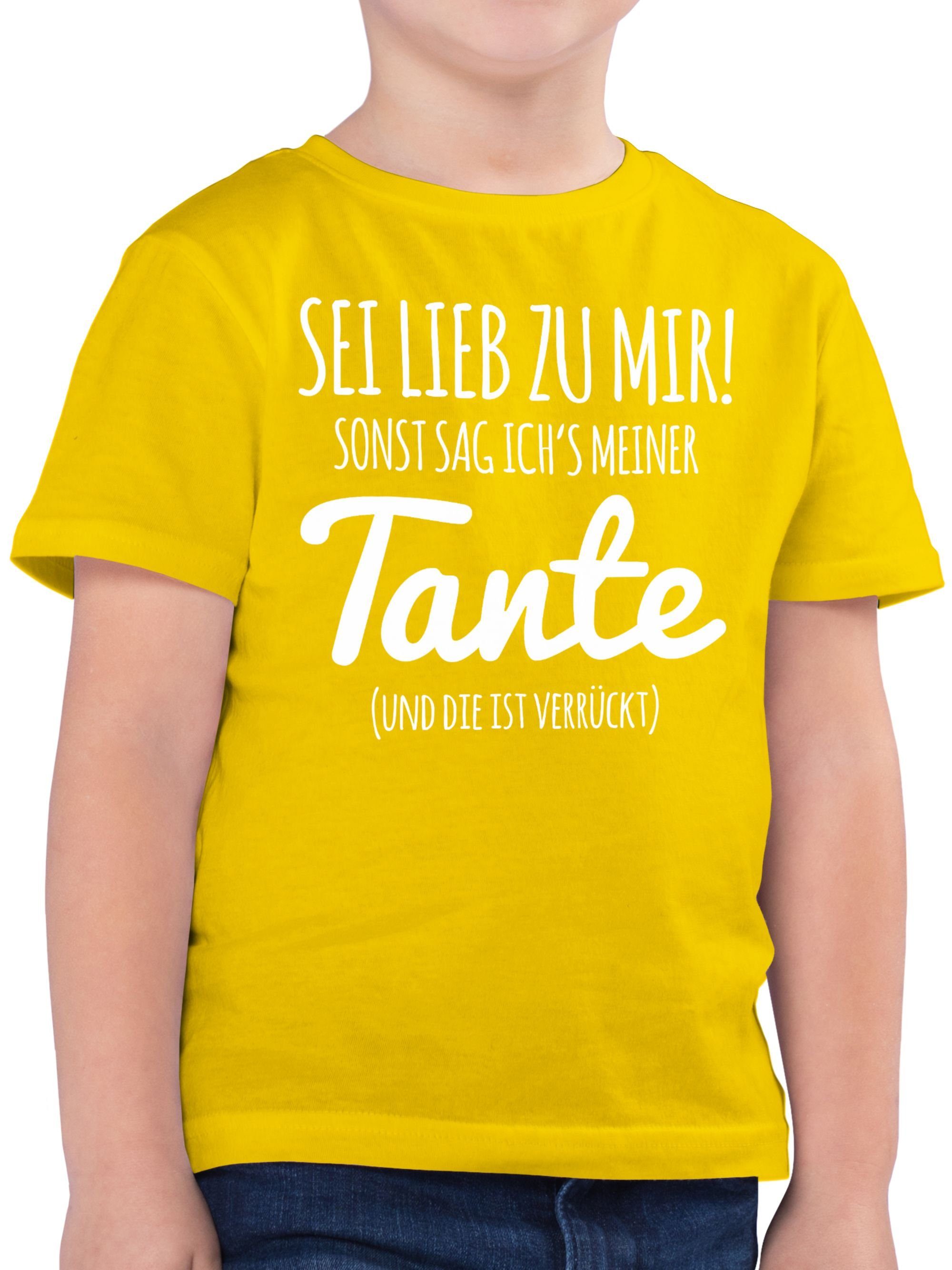 Shirtracer T-Shirt Tante Spruch - Sei lieb zu mir sonst sag ichs meiner Tante (1-tlg) Tante. € 16,90, (€ 16,90 pro 1 Stk).