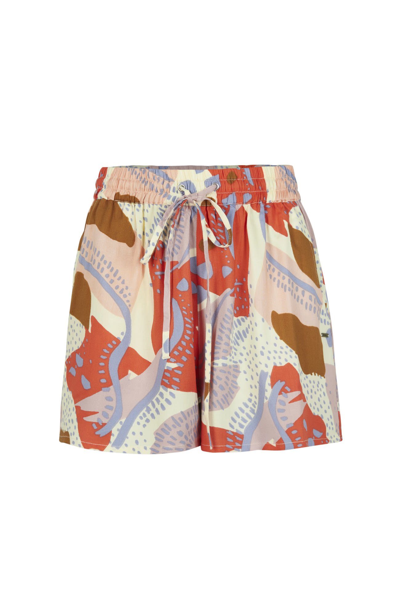 O'Neill Strandshorts Oneill W Jarrah Woven Shorts Damen Shorts Patchwork Print