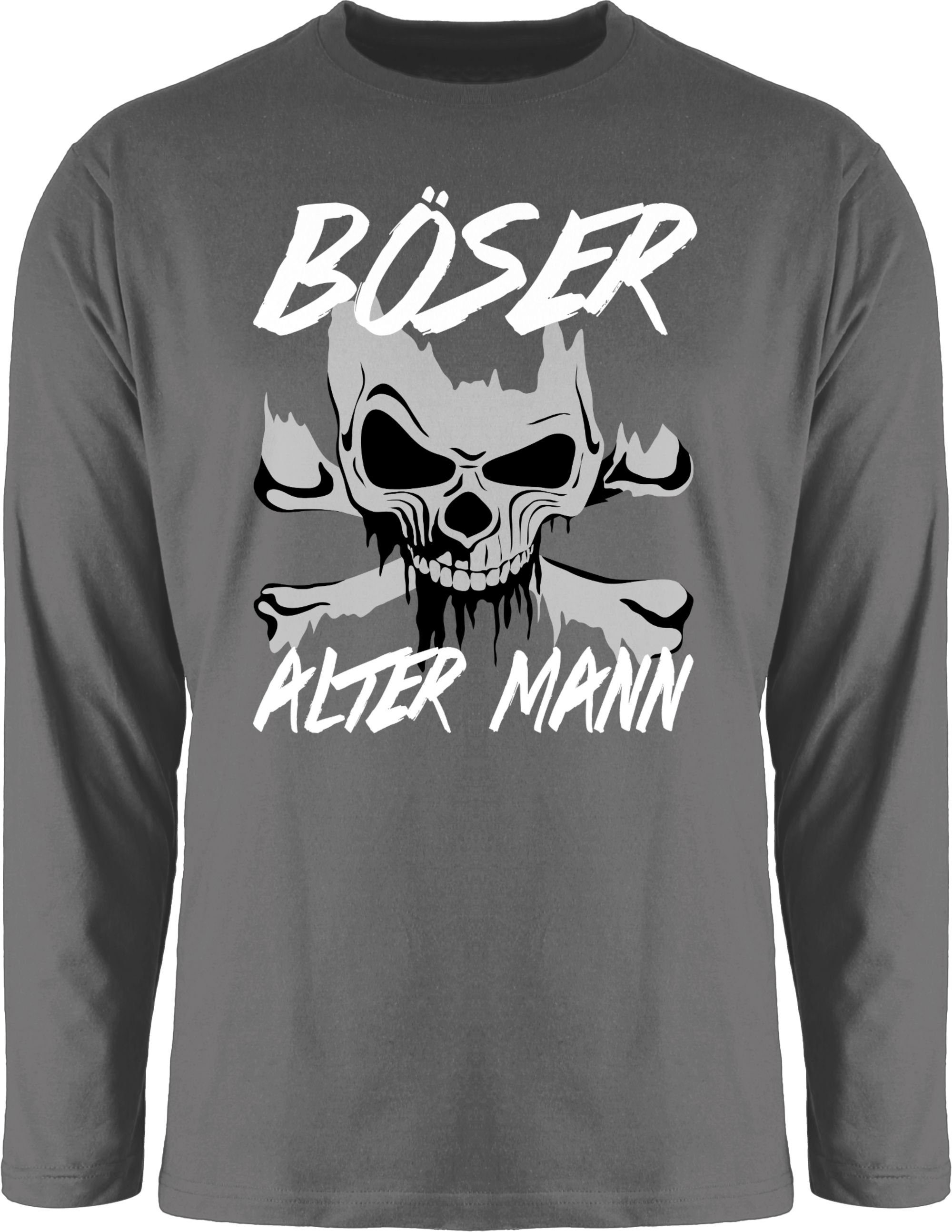 Rundhalsshirt Böser alter Mann