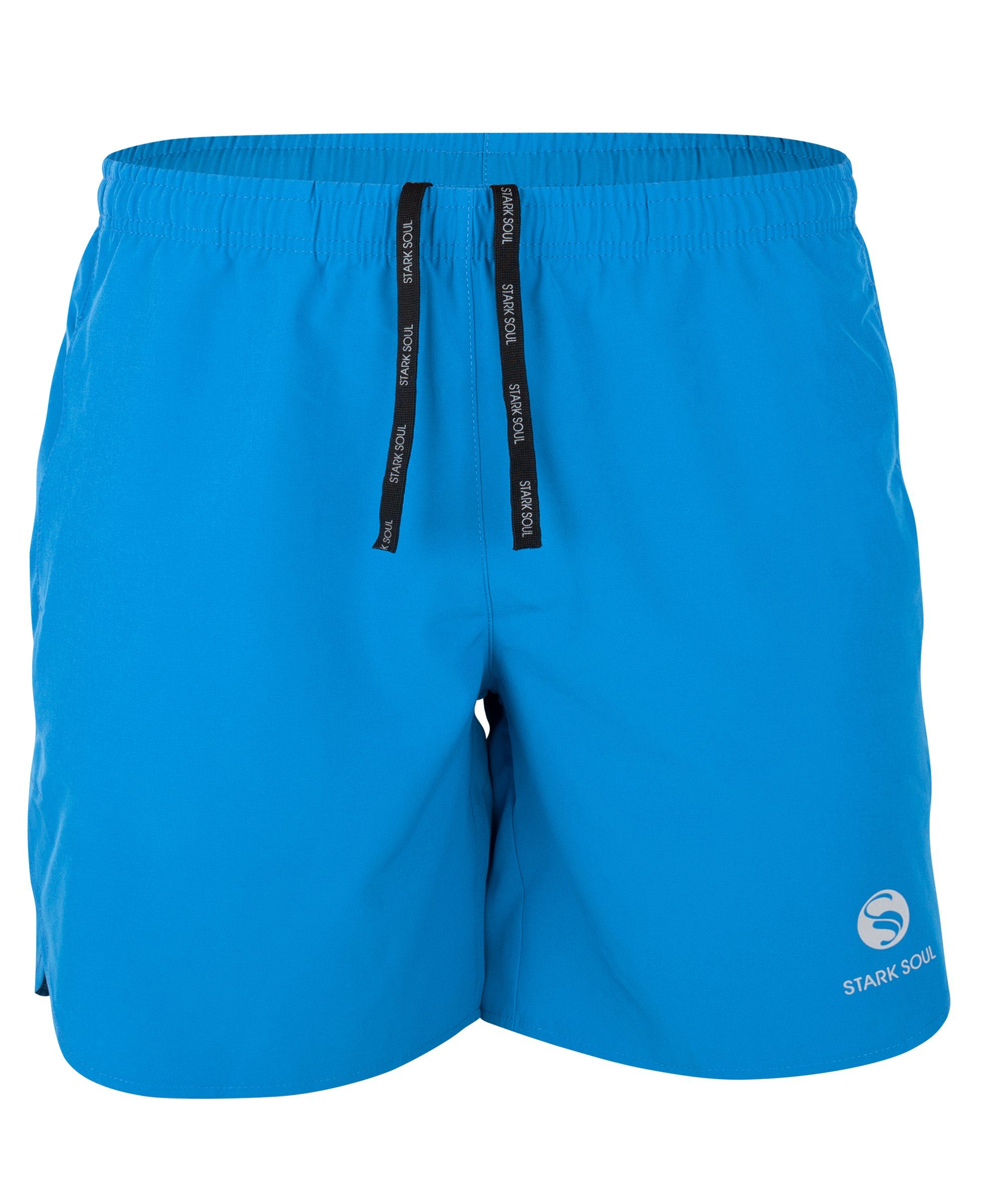 Stark Soul® Funktionshose kurze Sporthose aus Quick Dry Material - Schnelltrocknend Blau