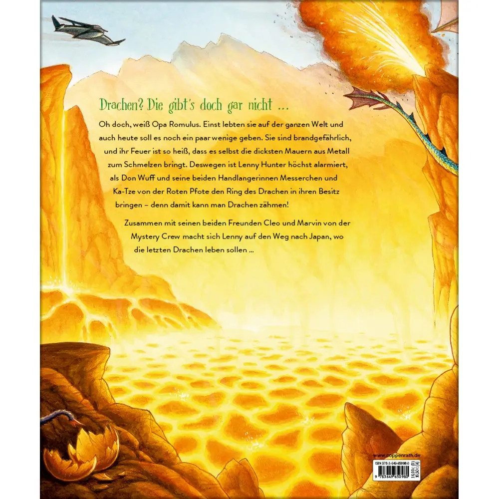 COPPENRATH DIE SPIEGELBURG Zeichenalbum Lenny Hunter – Der Ring des Drachen (Bd. 4)