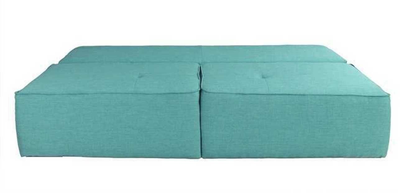 Couch Sofa Sitz Garnitur Textil JVmoebel Bettfunktion Schlafsofa, Mit Bettfunktion 3-Sitzer Polster 3