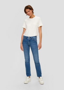s.Oliver 5-Pocket-Jeans Jeans Karolin / Regular Fit / Mid Rise / Straight Leg