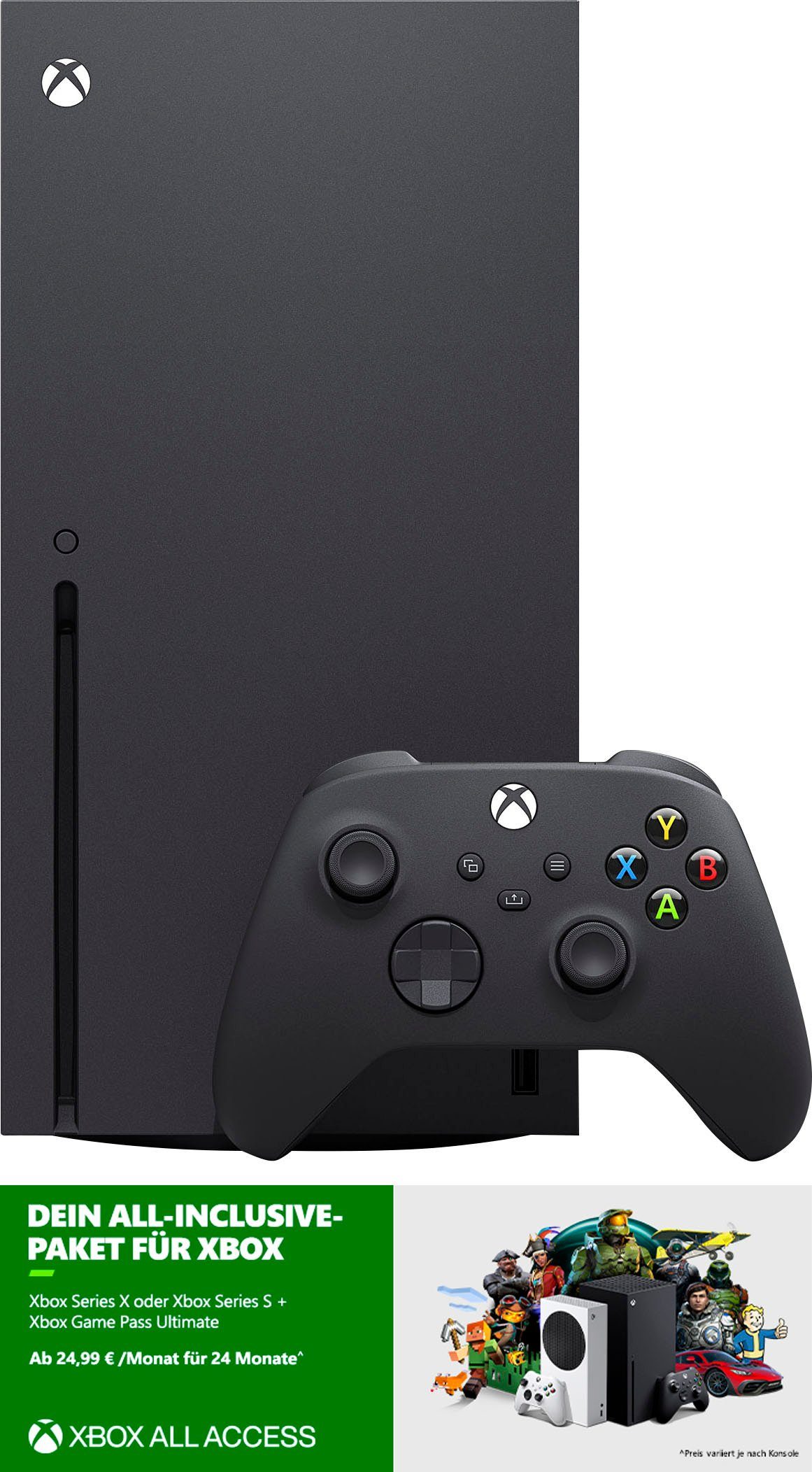 Xbox Series X, Xbox Velocity Architecture vereint eine speziell entwickelte  SSD und Software, die Spielwelten in Sekundenschnelle lädt online kaufen |  OTTO