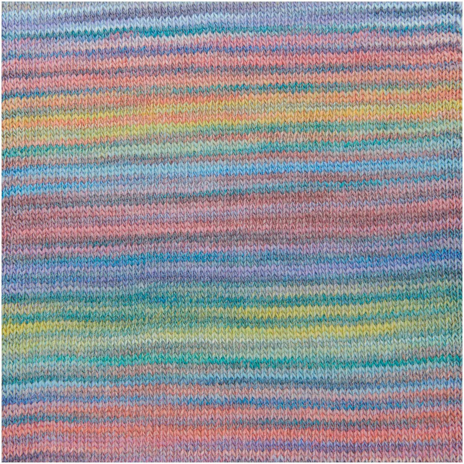 Rico Design Creative Melange Aran Wonderball Häkelwolle, 640,00 m (Wolle mit Farbverlauf zum stricken oder häkeln, Strickgarn Handstrickgarn Strickwolle, 200g), dicke Farbverlaufswolle