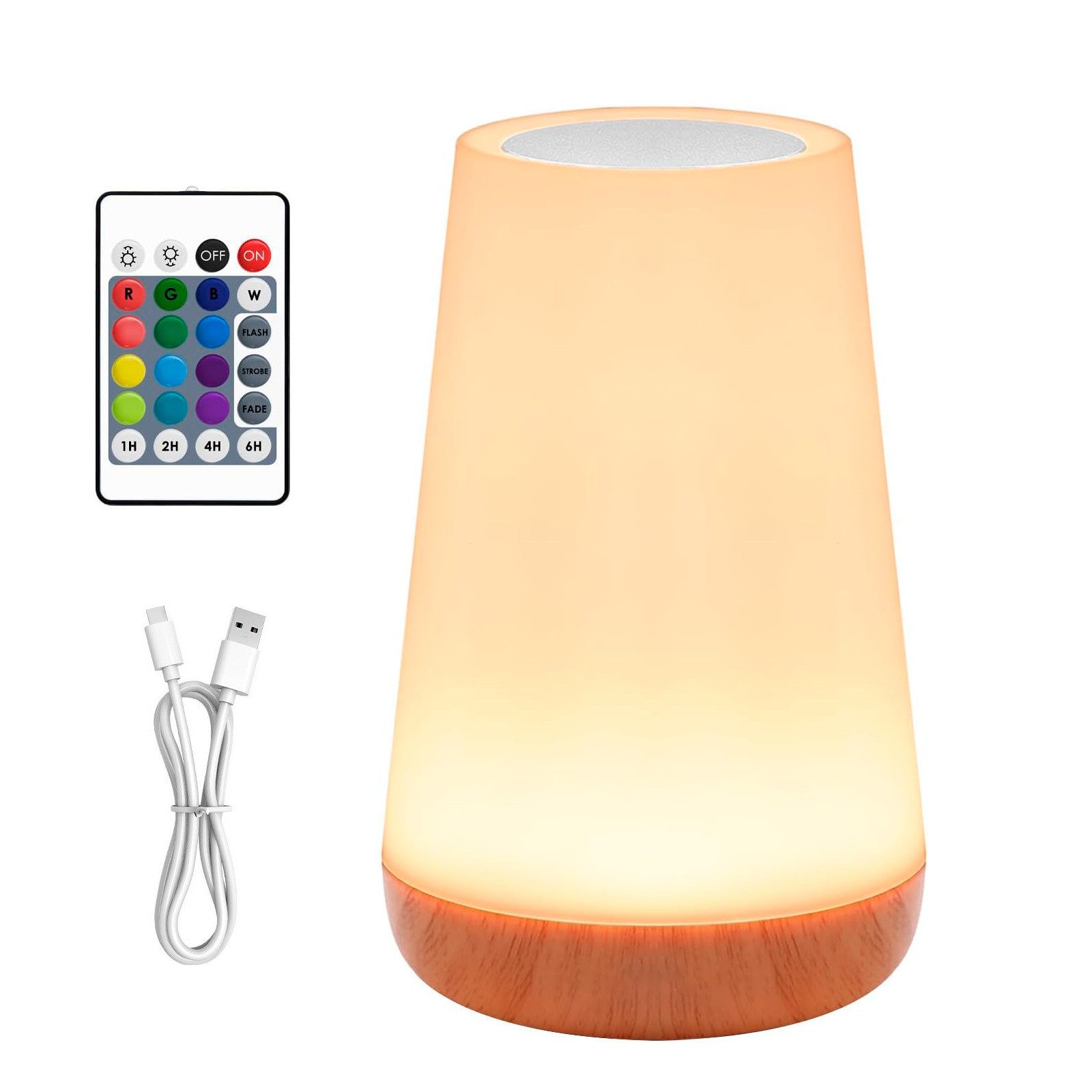 BlingBin LED Nachttischlampe Nachtlicht Touch Dimmbar günstig online kaufen