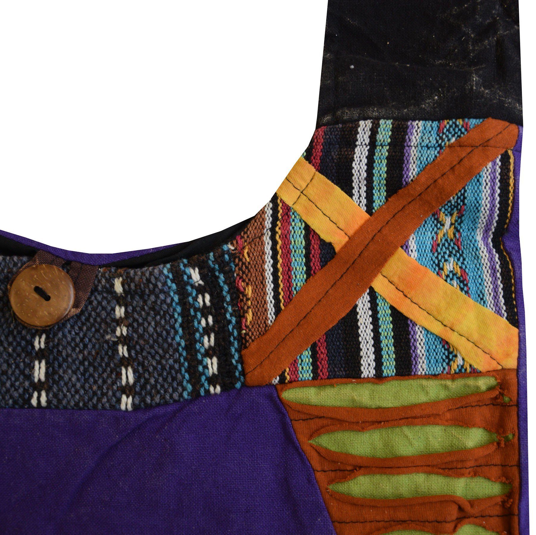SIMANDRA Schultertasche Patchwork Tasche mit Tiermotiv, zum Umhängen