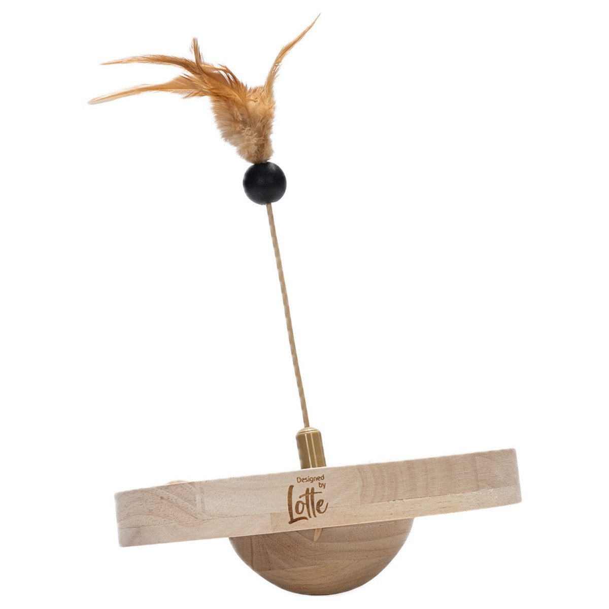 Designed By Lotte Tier-Intelligenzspielzeug Katzenspielzeug Winni braun aus günstig online kaufen