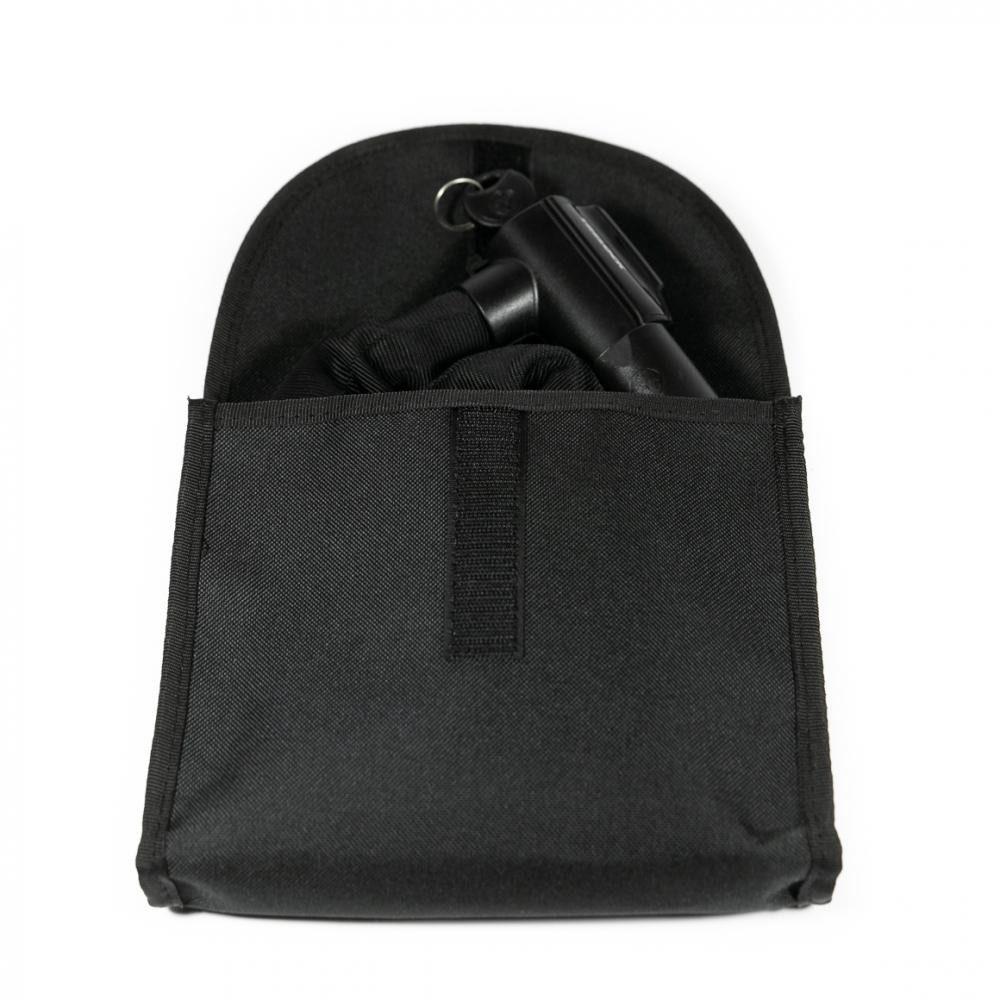 Haberland Fahrradtasche Haberland Tasche für Schlosskette - 450090 schwarz - kompakte Rahmenta