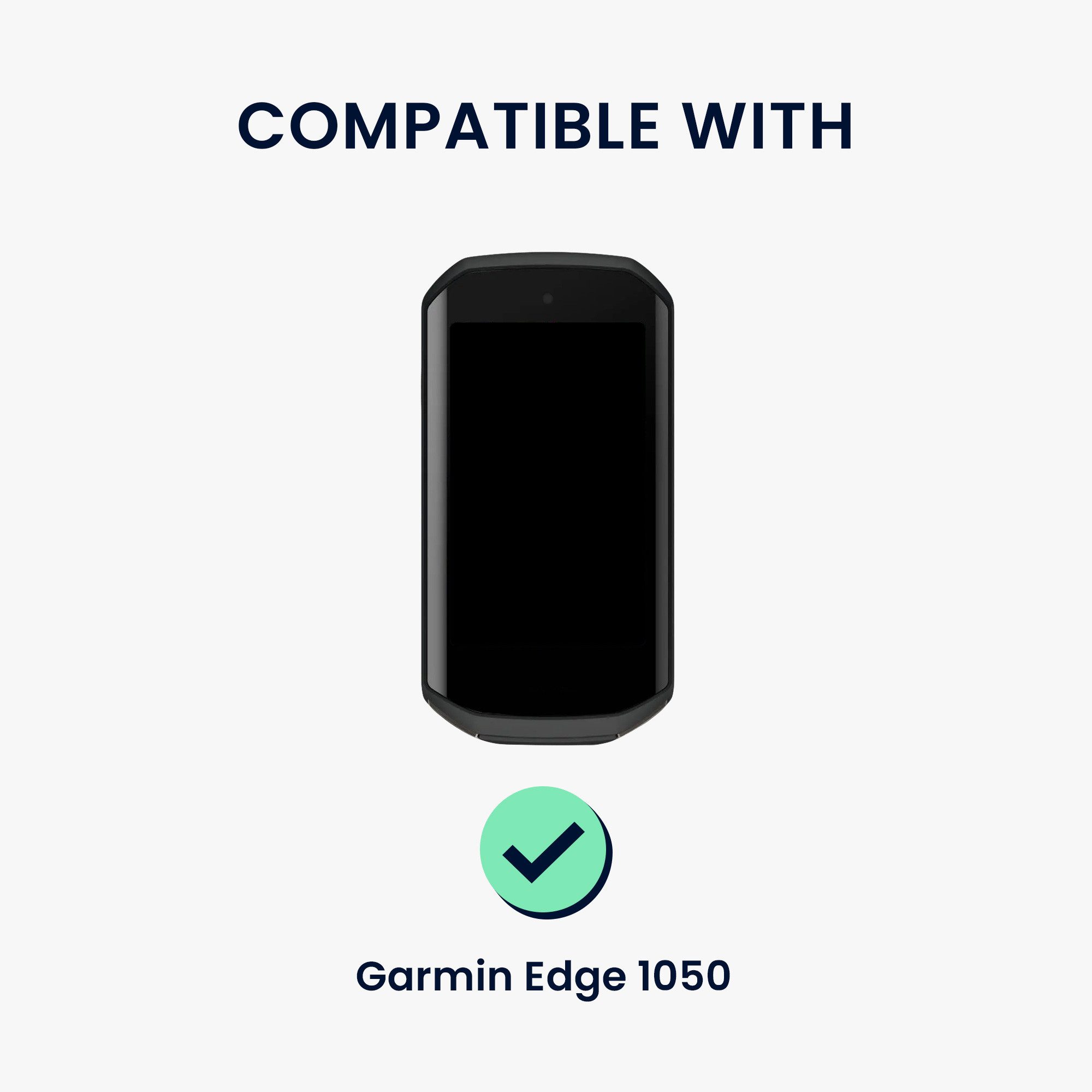 kwmobile Etui Fahrrad GPS Case für Garmin Edge 1050 Hülle, Silikon GPS Bike Schutzhülle mit Schlüsselring Fahrrad-GPS Cover