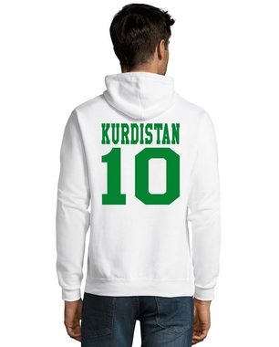 Blondie & Brownie Hoodie Herren Kurdistan Sport Hoodie Pullover Trikot Fußball Mit Kapuze