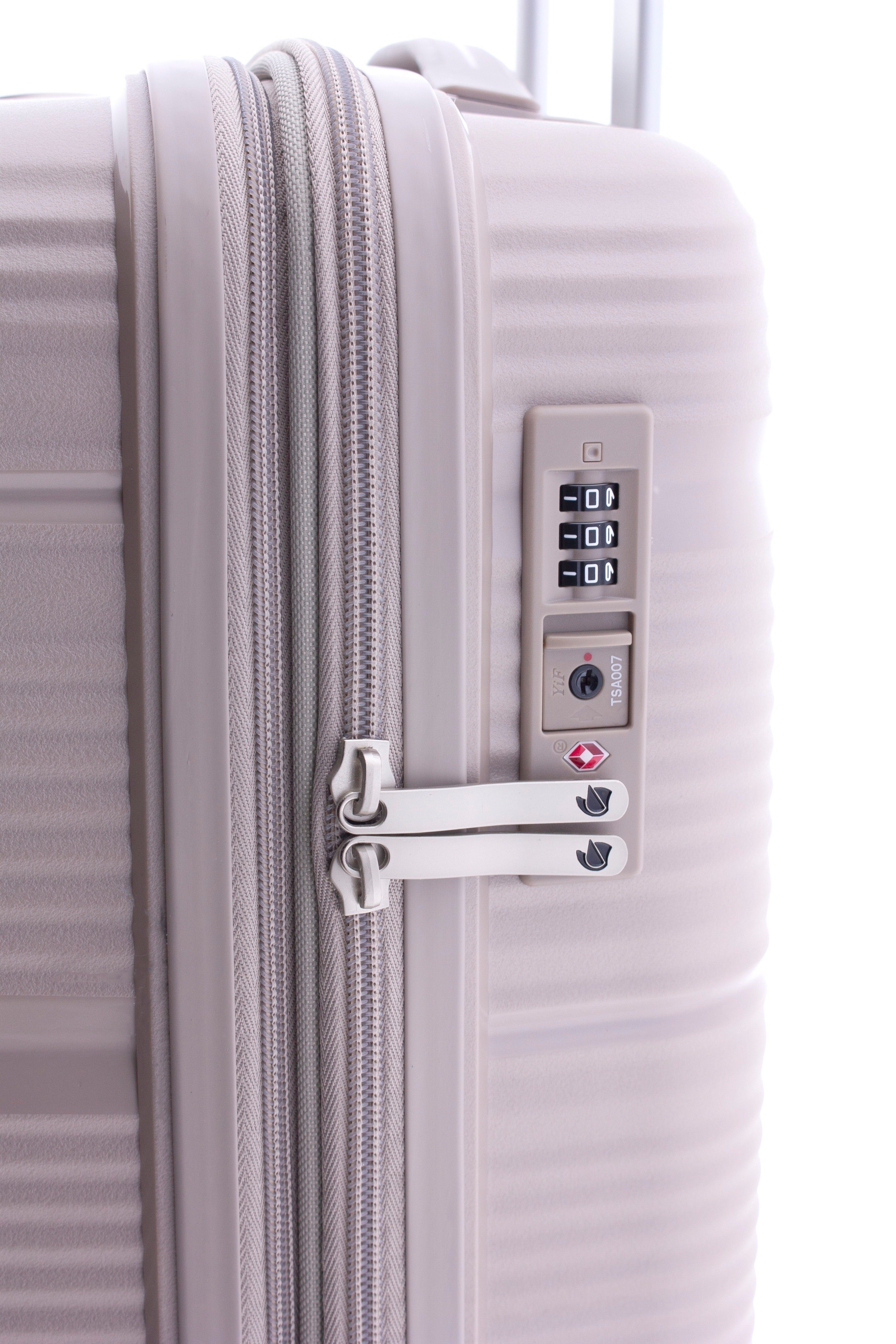 GLADIATOR Hartschalen-Trolley Koffer XL - 76 cm, 4 Rollen, TSA, Dehnfalte, div. Farben