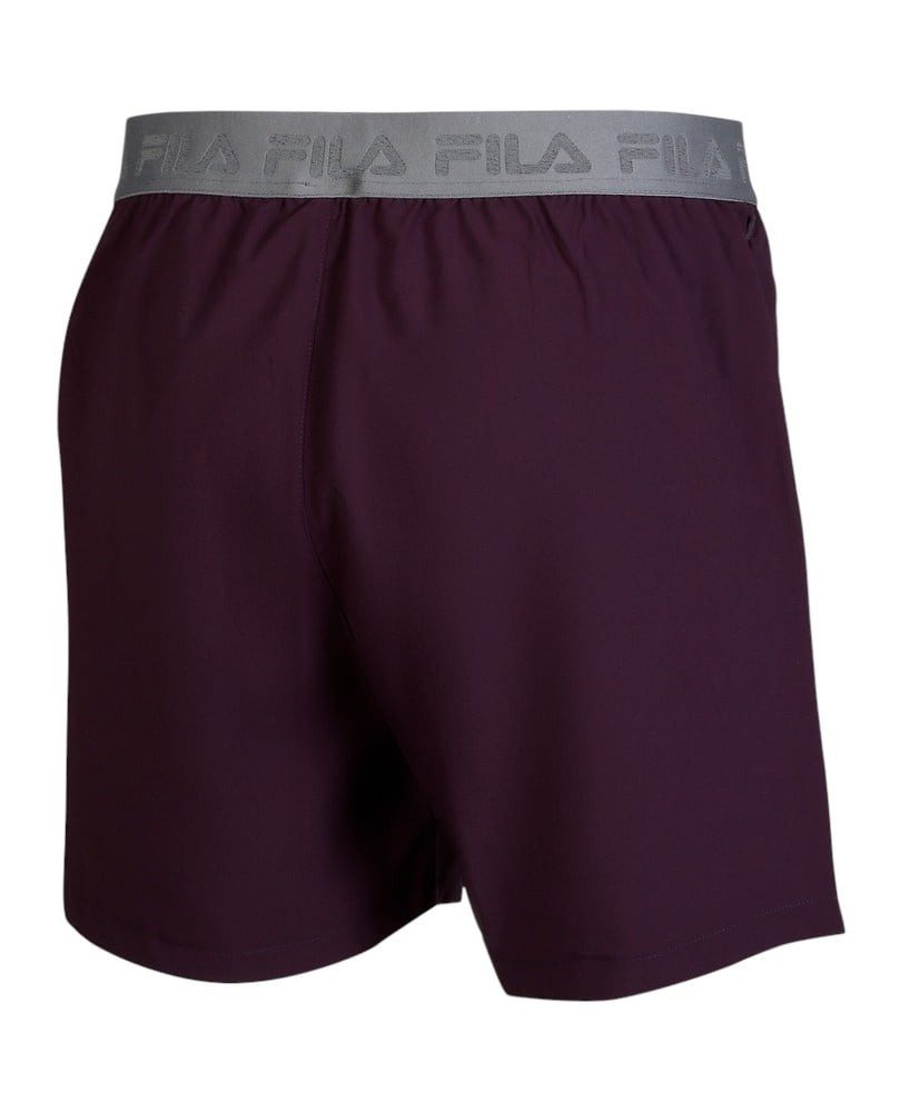 Fila Shorts Tennishose Jarno (4-Wege-Stretch) kurz weinrot Herren