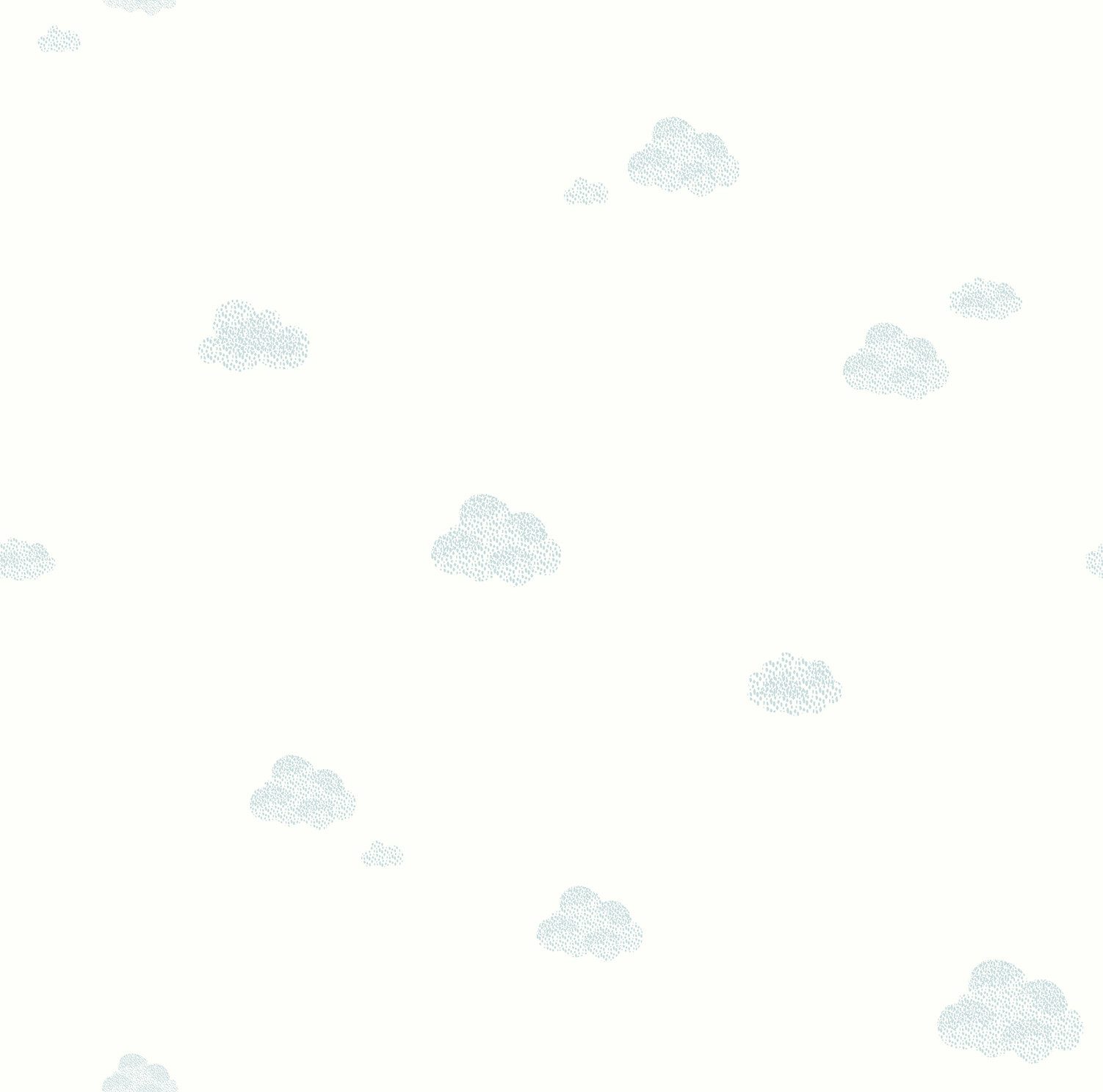 Sanders & Sanders Mustertapete kleine Wolken