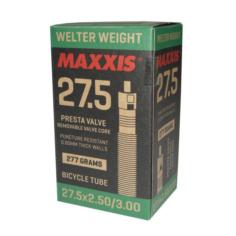 Maxxis Fahrradschlauch 27.5" Schlauch "WelterWeight Plus" 27.5x2.50-3.00", SV
