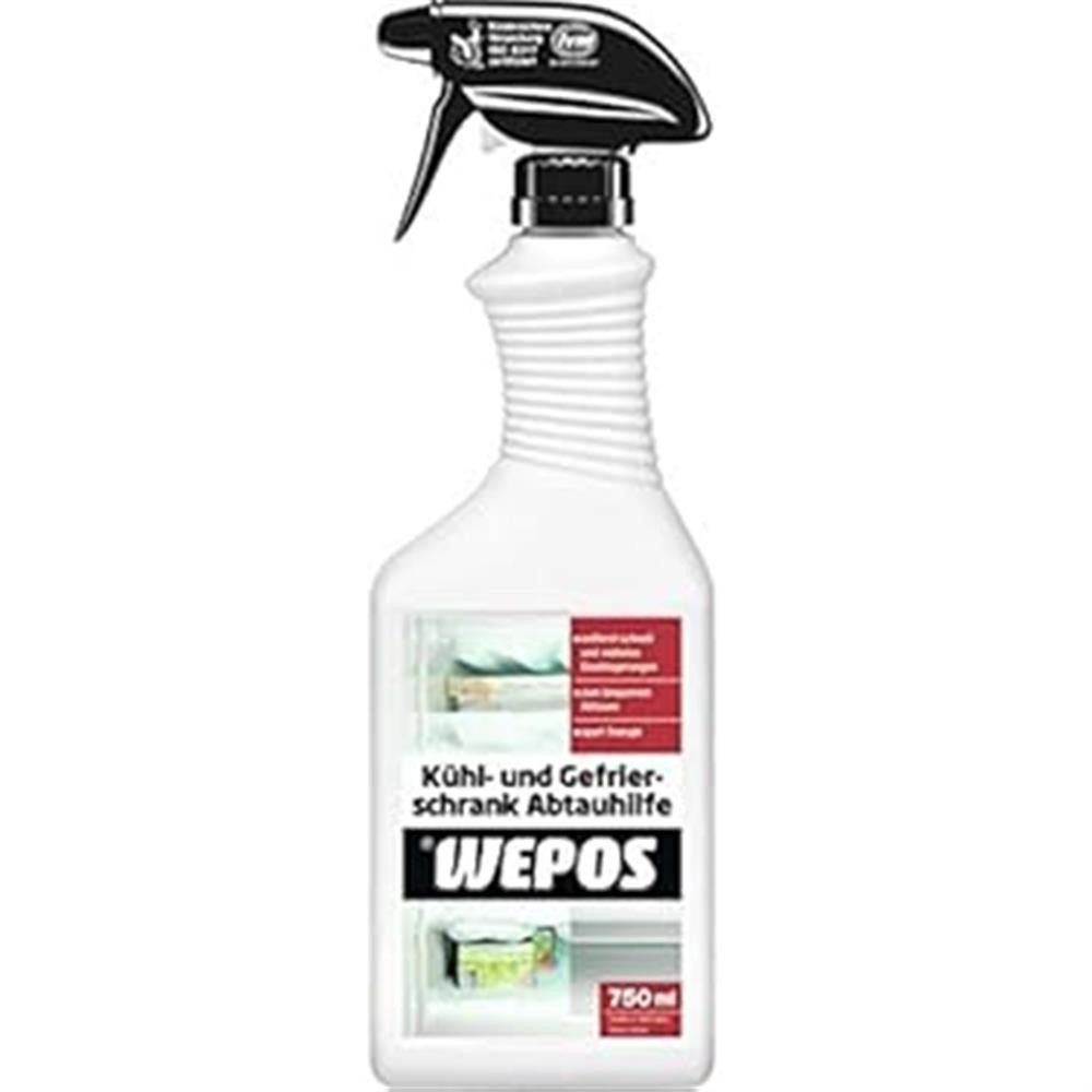WEPOS CHEMIE GMBH Kühl- und Gefrierschrank Abtauhilfe 750ml löst Vereisungen Flüssigreiniger (Erleichtert das komplette Abtauen Ihres Geräts)